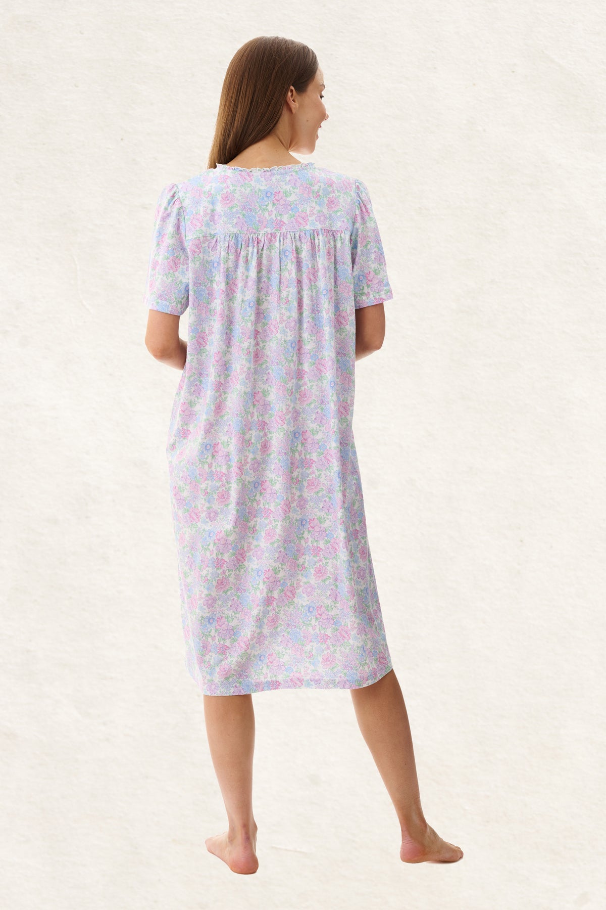 6LP31M - Molly Short Sleeve Short Nightie