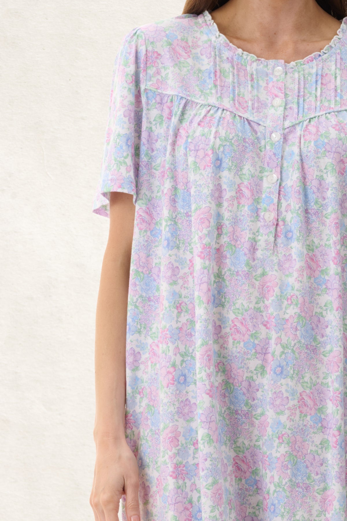 6LP31M - Molly Short Sleeve Short Nightie