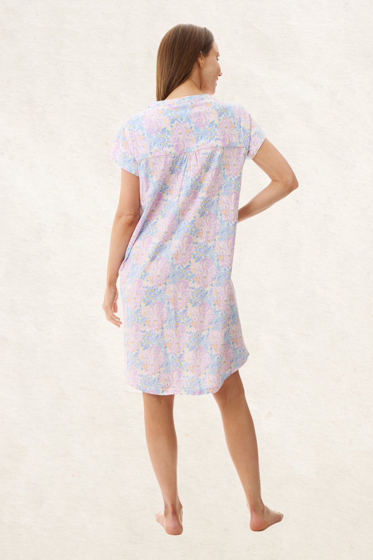 6LP36O - Ocean Short Sleeve Sleepshirt