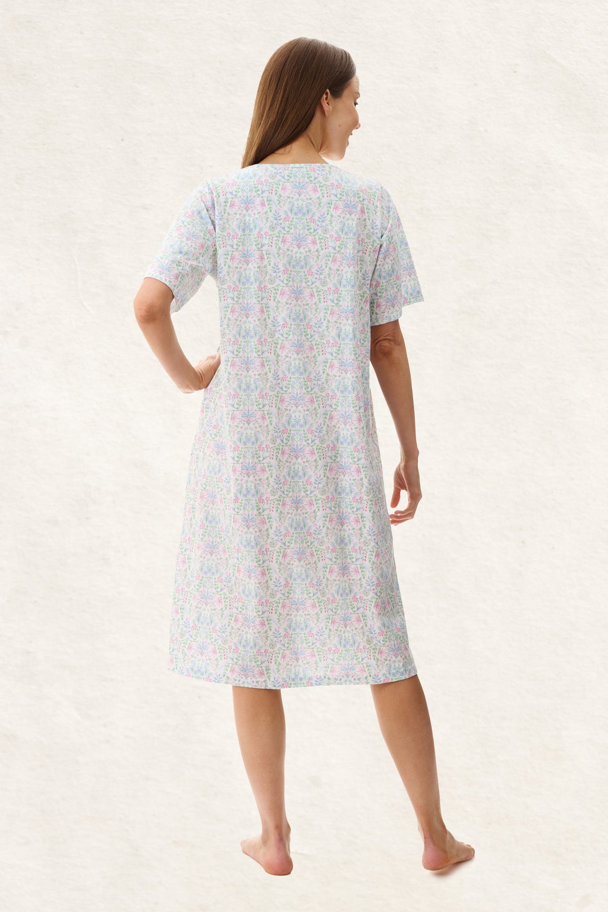 6LP38I - Ivy Short Sleeve Short Nightie