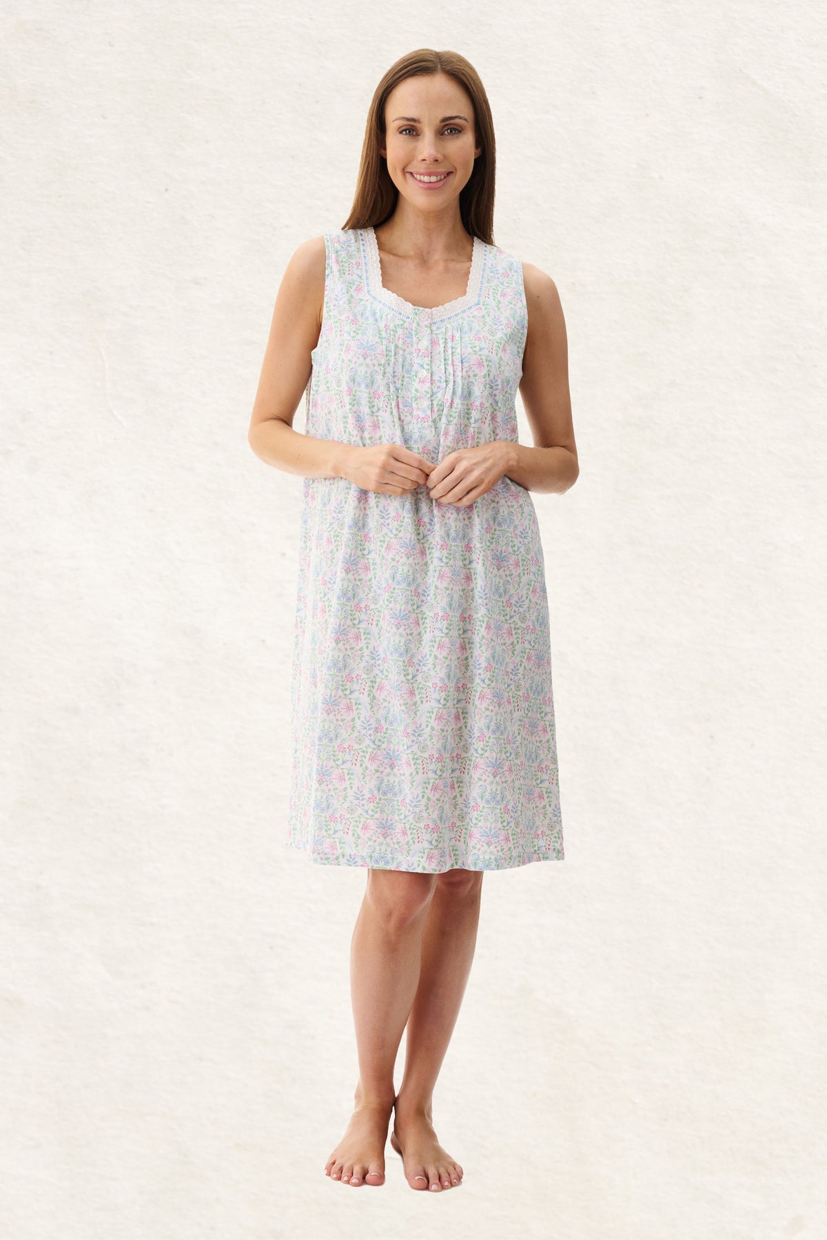 6LP40I - Ivy Sleeveless Short Nightie