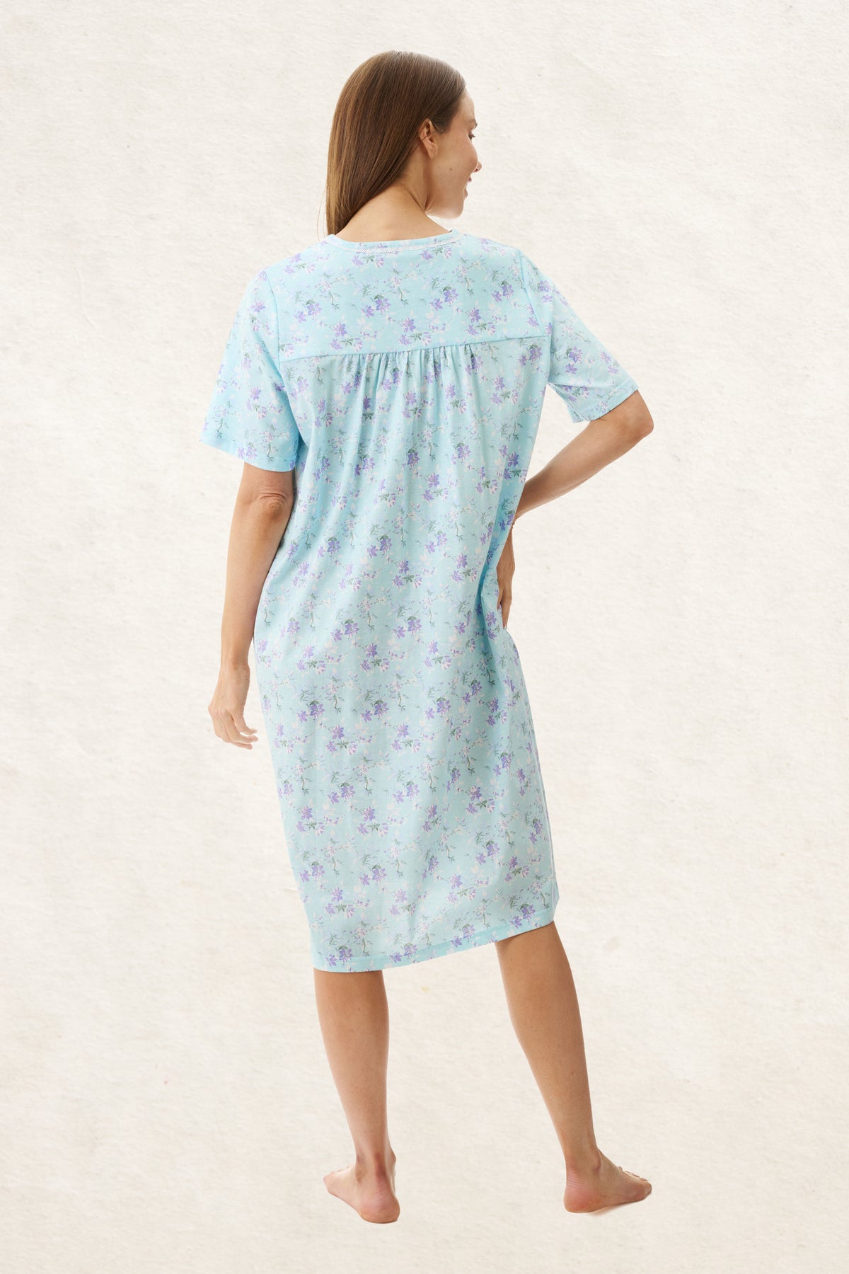 6LP45R - Roxy Short Sleeve Short Nightie