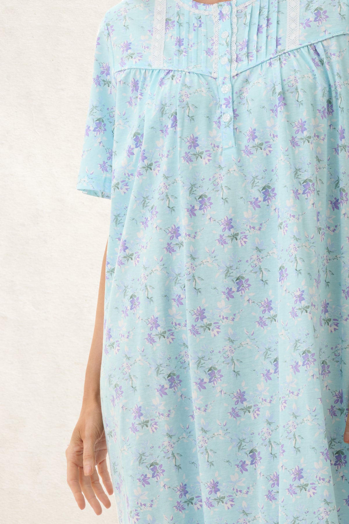 6LP45R - Roxy Short Sleeve Short Nightie