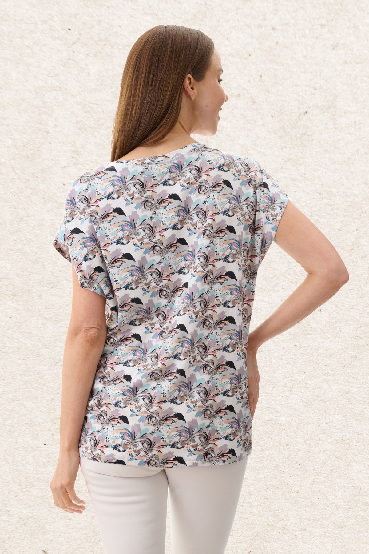 6LY76B - Burdock extended sleeve t-shirt