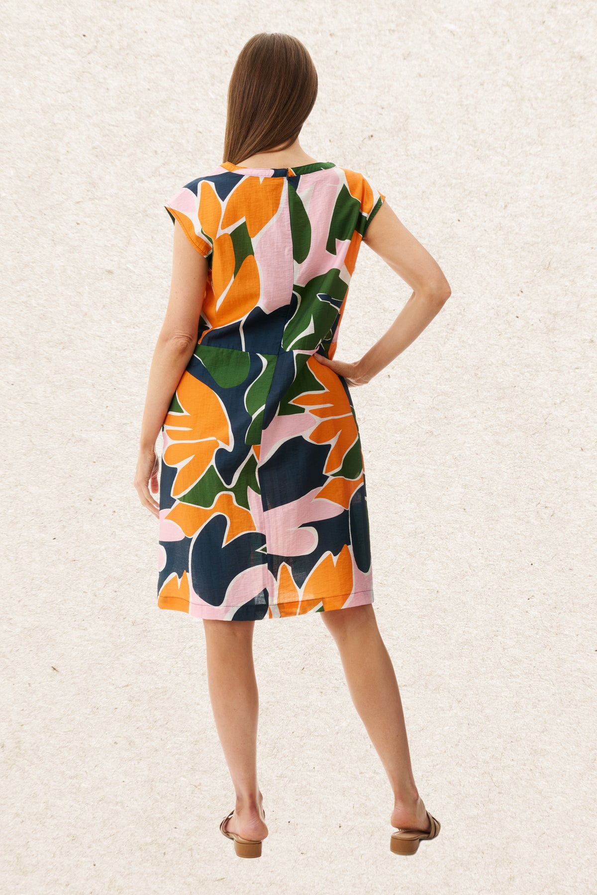 6MJ39P - Privet print dress