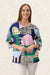 6MJ43W - Wreath dolman sleeve top
