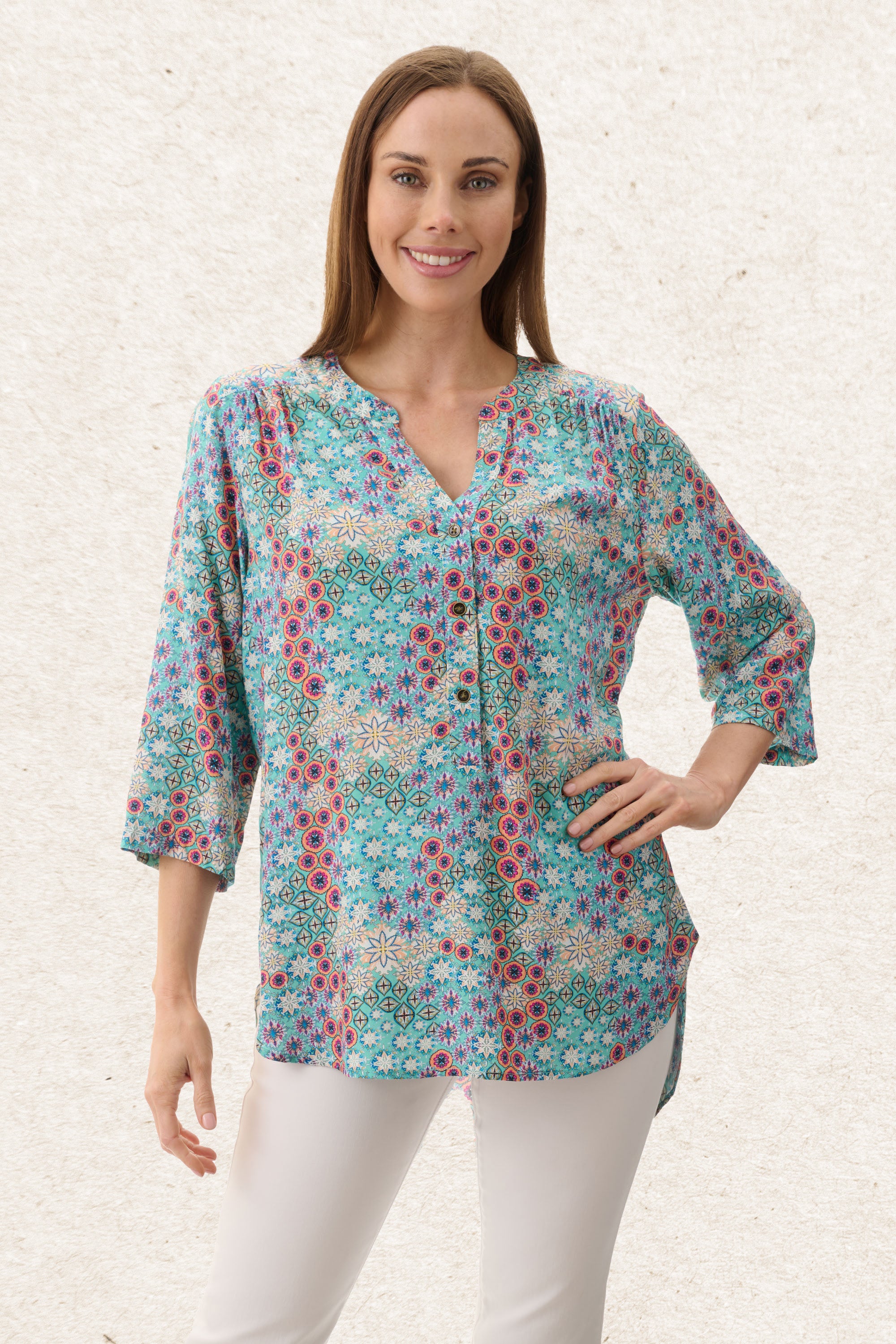 6MR28M - Mandrake 3/4 sleeve shirt