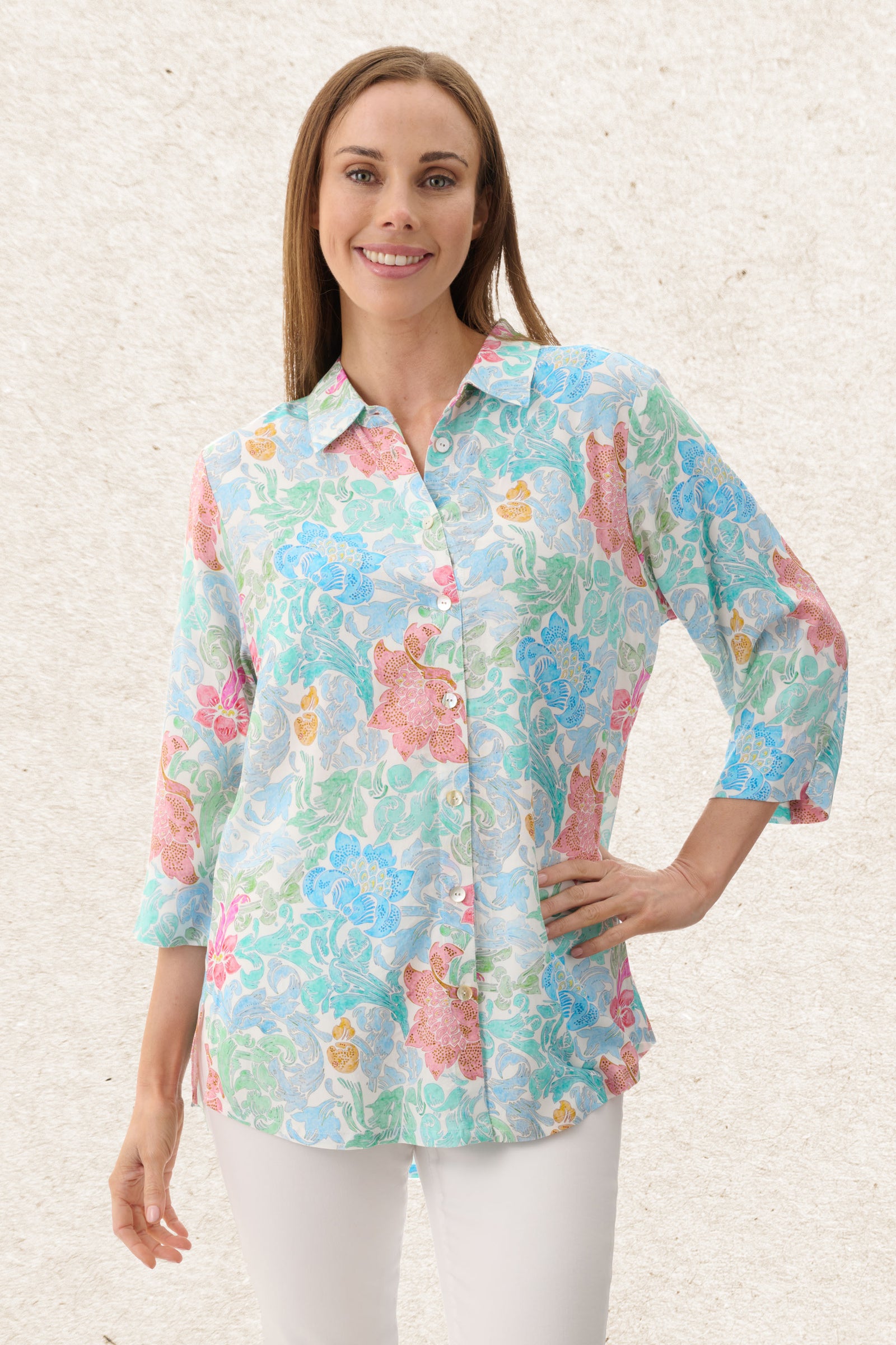 6MR30U - Ulex 3/4 sleeve shirt