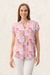 6MR48P - Periwinkle cap sleeve top