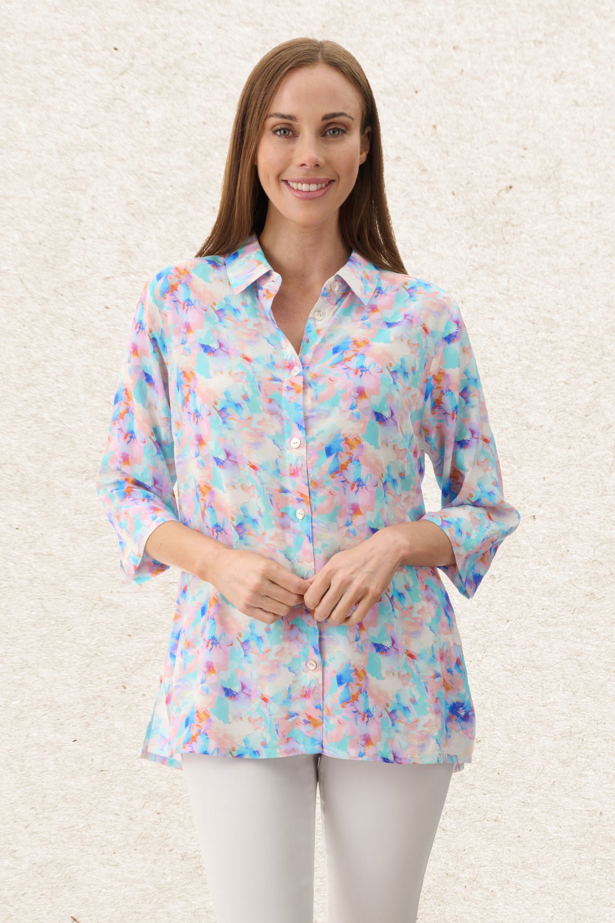 6MR86K - Kalmia 3/4 sleeve shirt