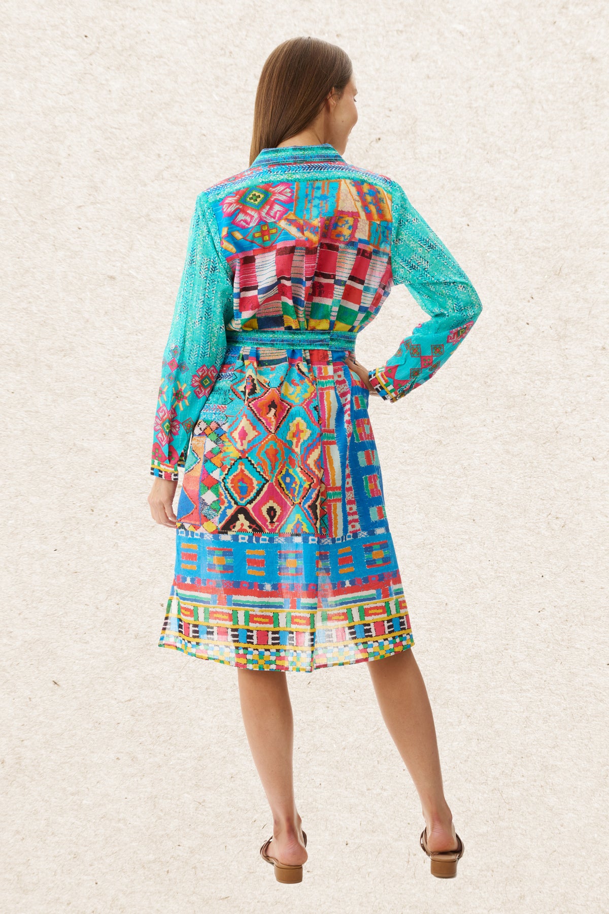 6MT125M - Mimosa print dress