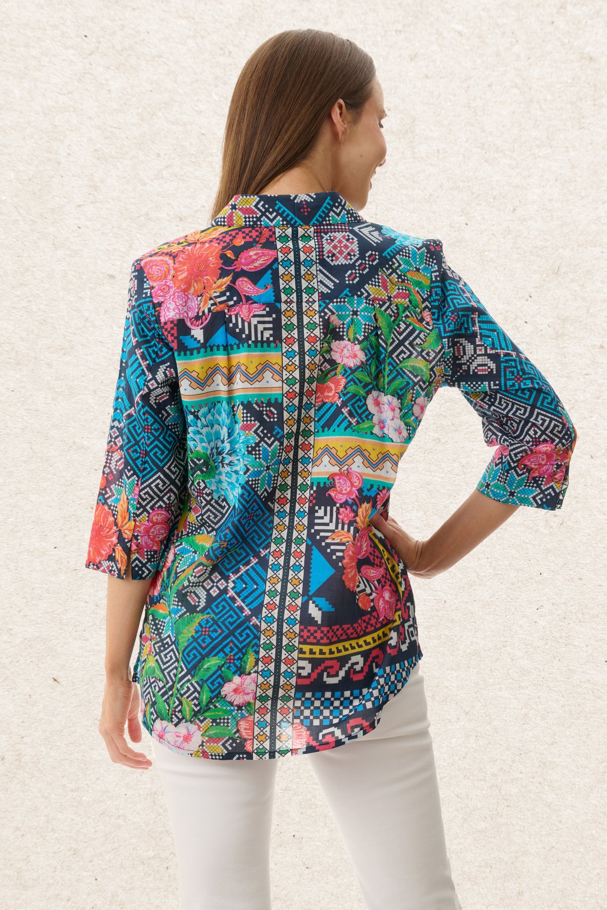 6MT30Y - Yucca 3/4 sleeve shirt