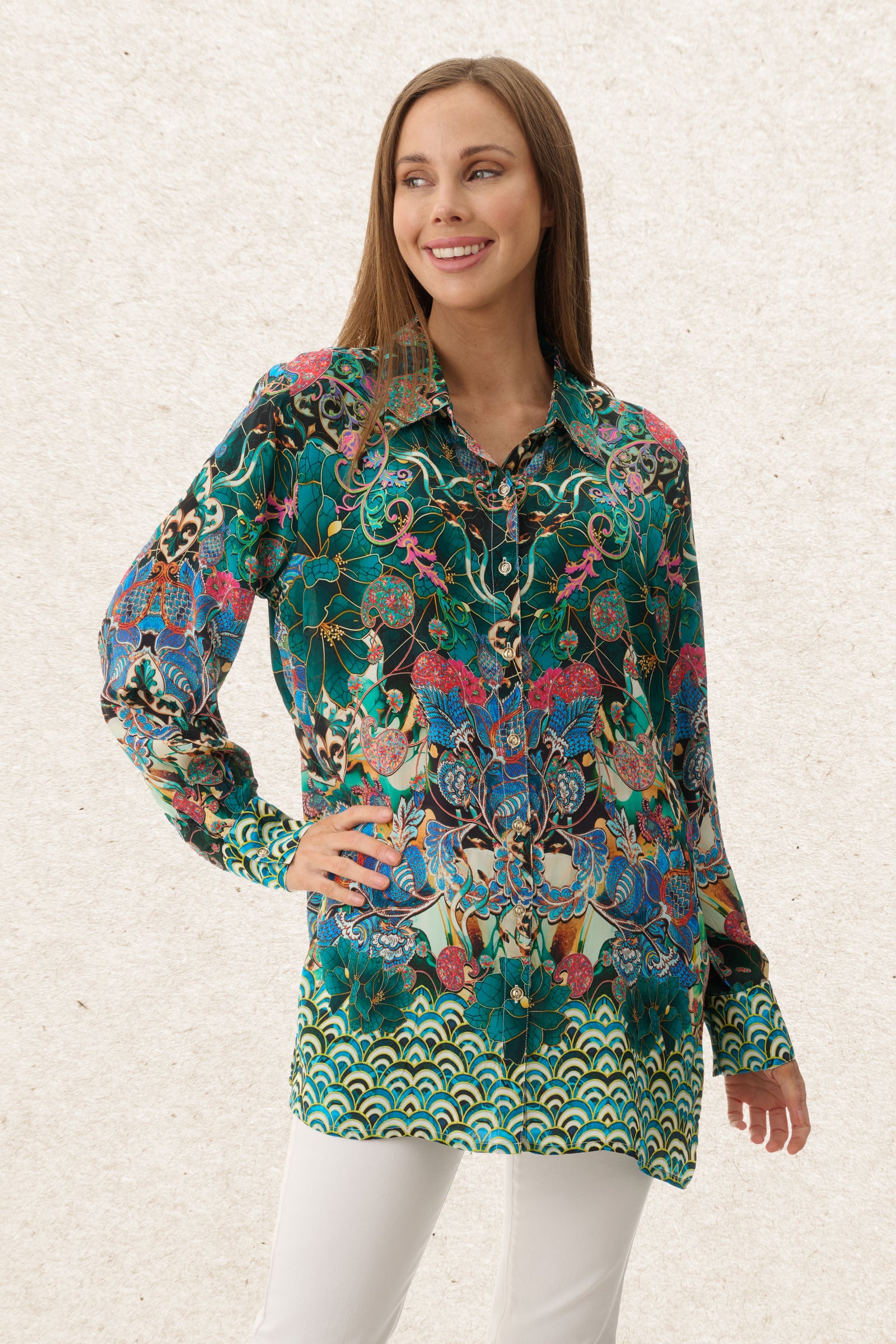 6MV101Q - Quince relaxed shirt