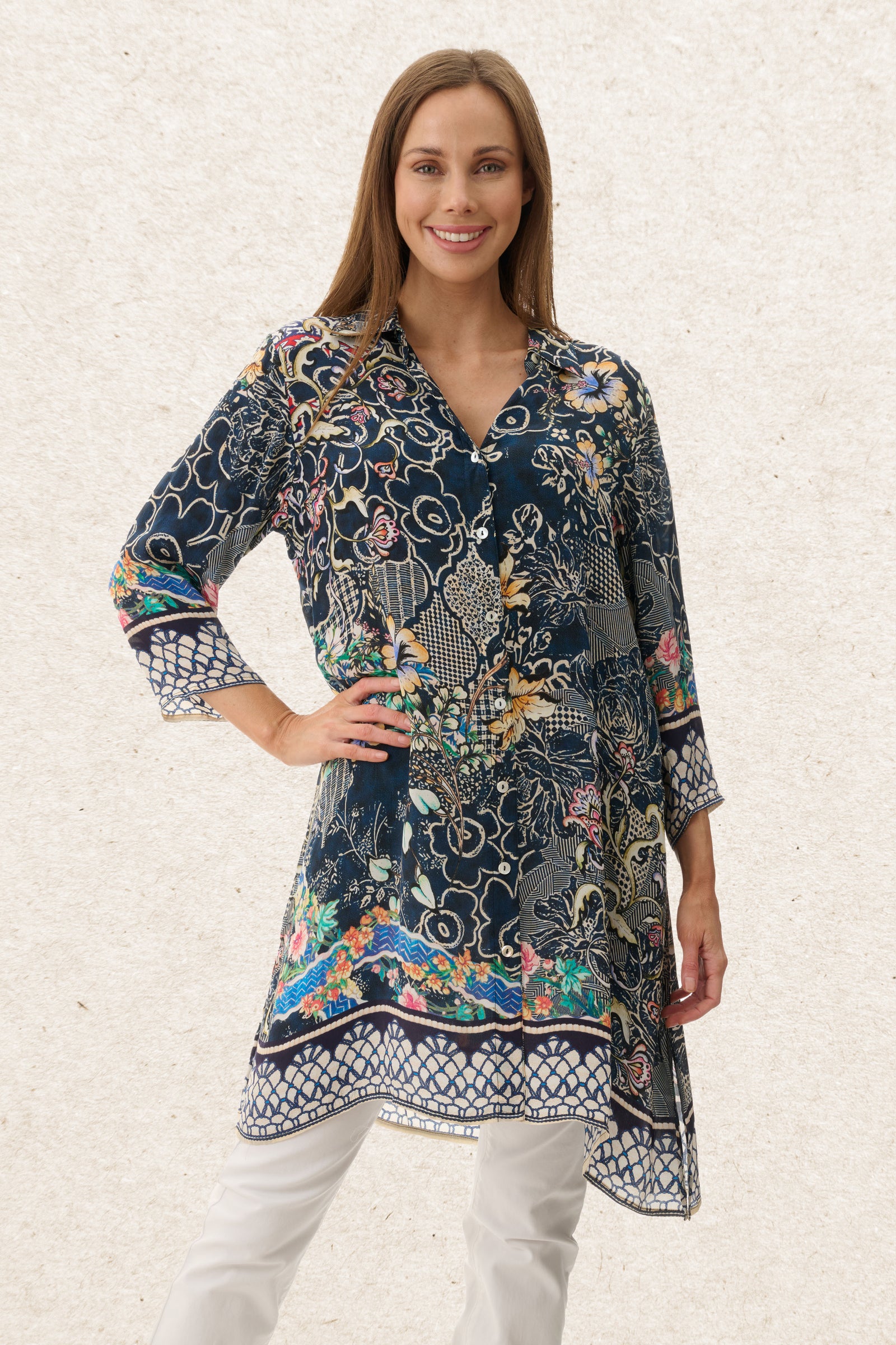 6MV108T - Tares longline shirt