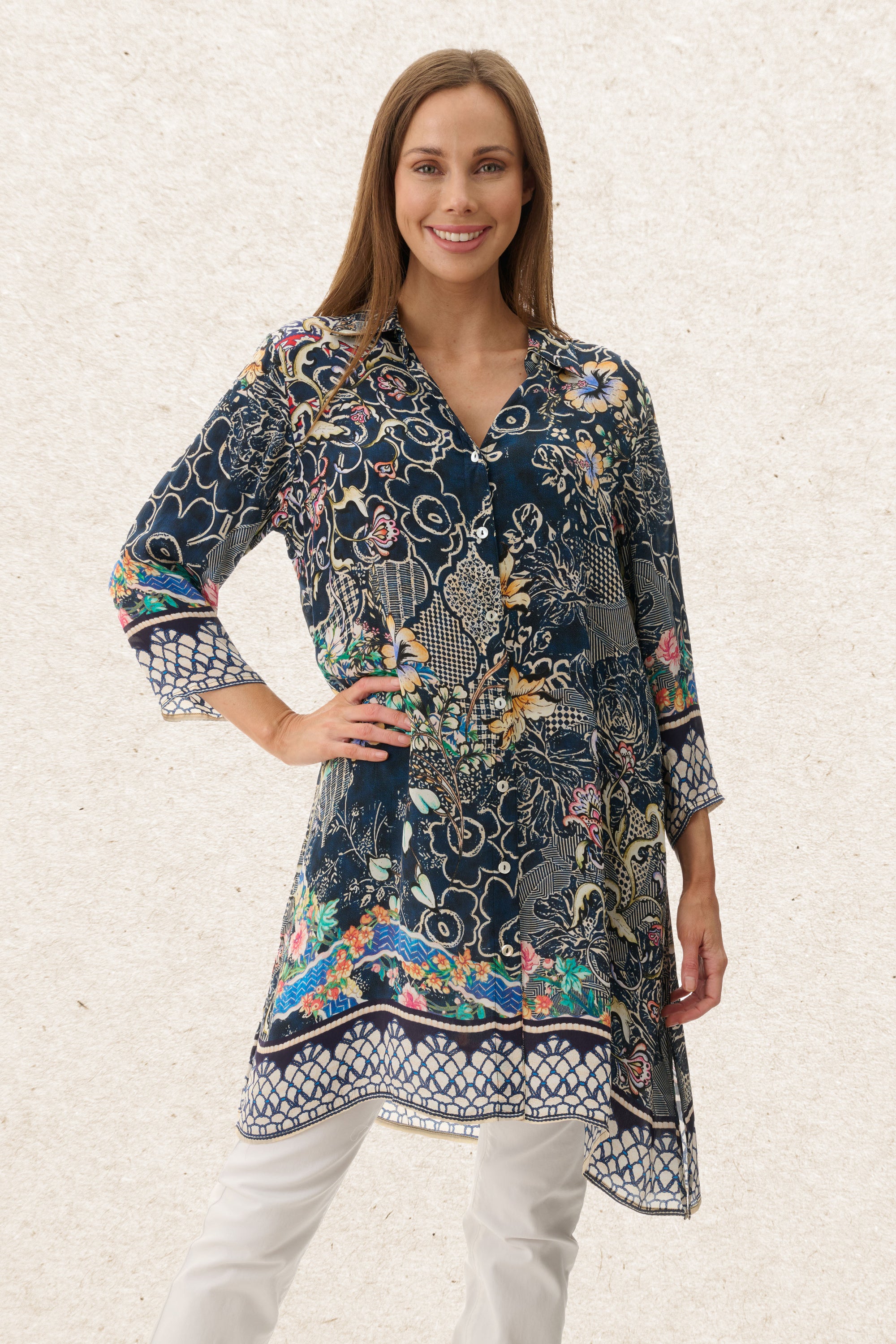 6MV108T - Tares longline shirt