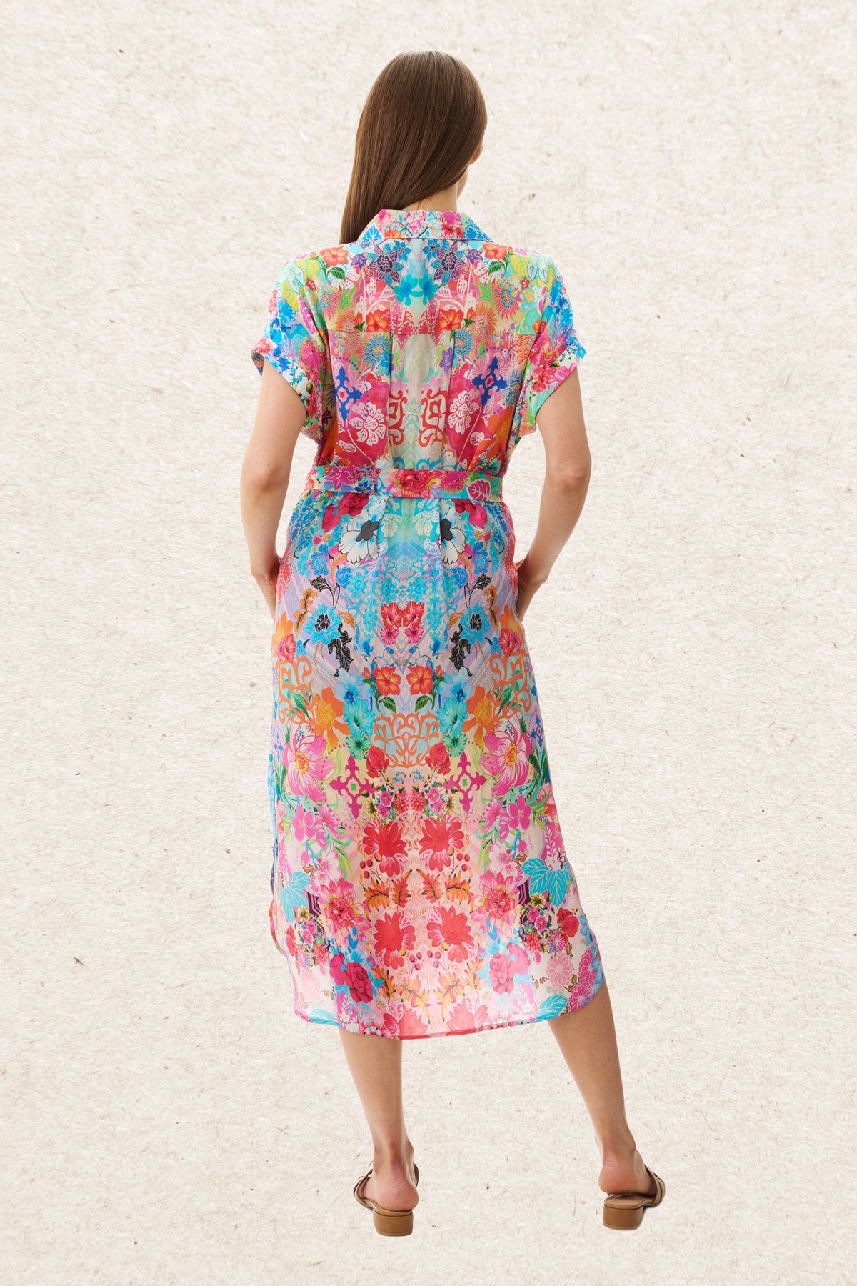 6MV117S - Sweet print dress