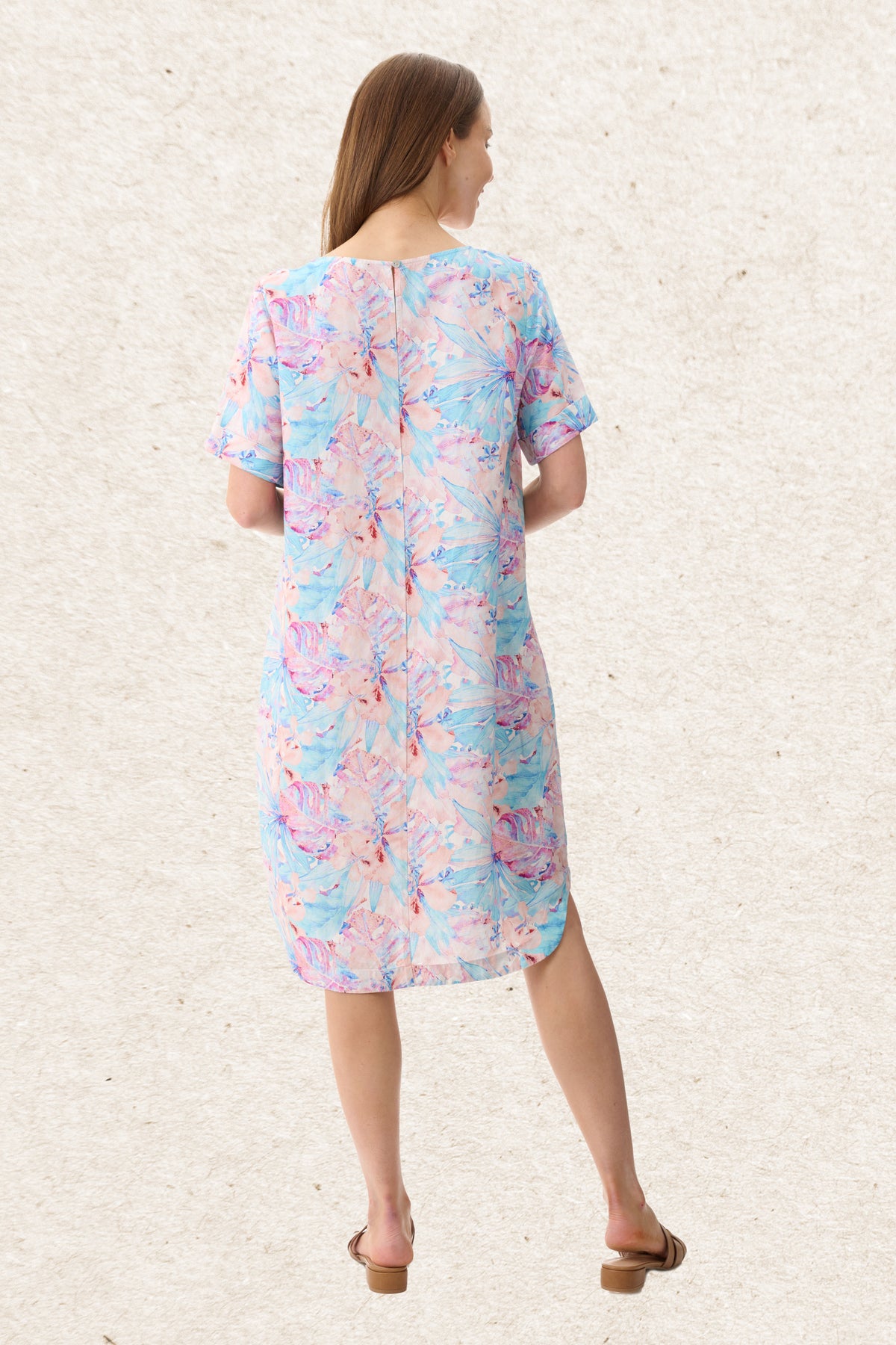 6NV77H - Hyacinth print dress