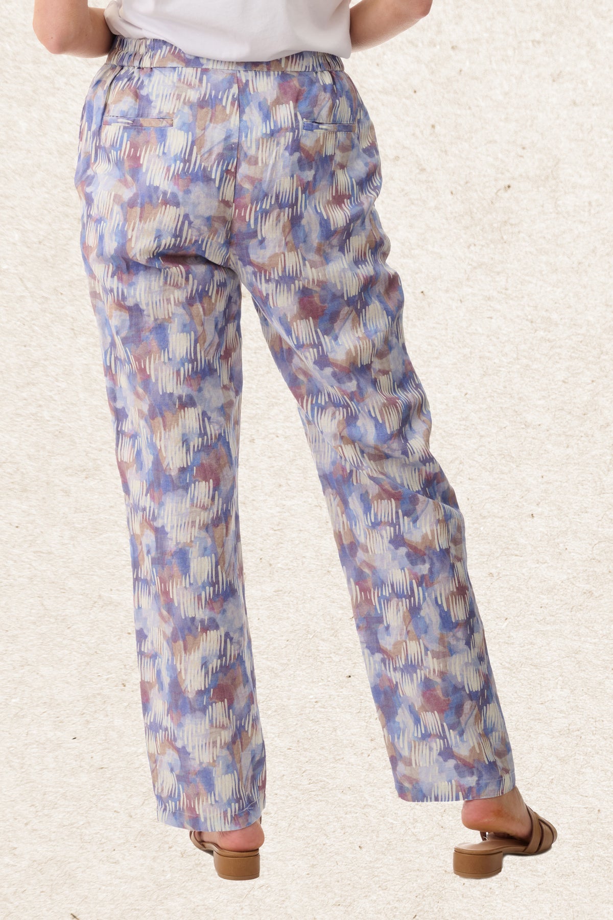 6NV87T - Thyme print pant