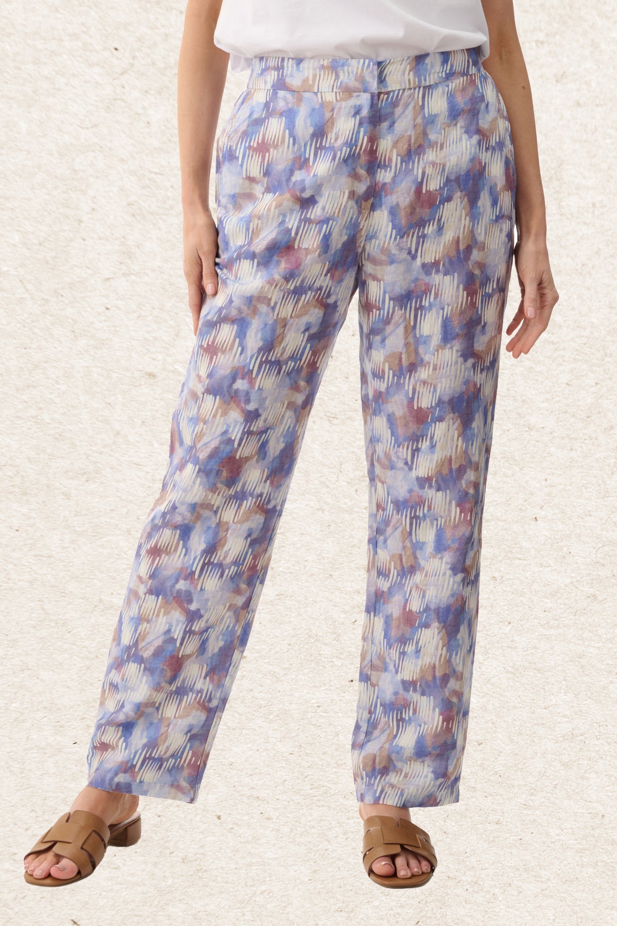 6NV87T - Thyme print pant