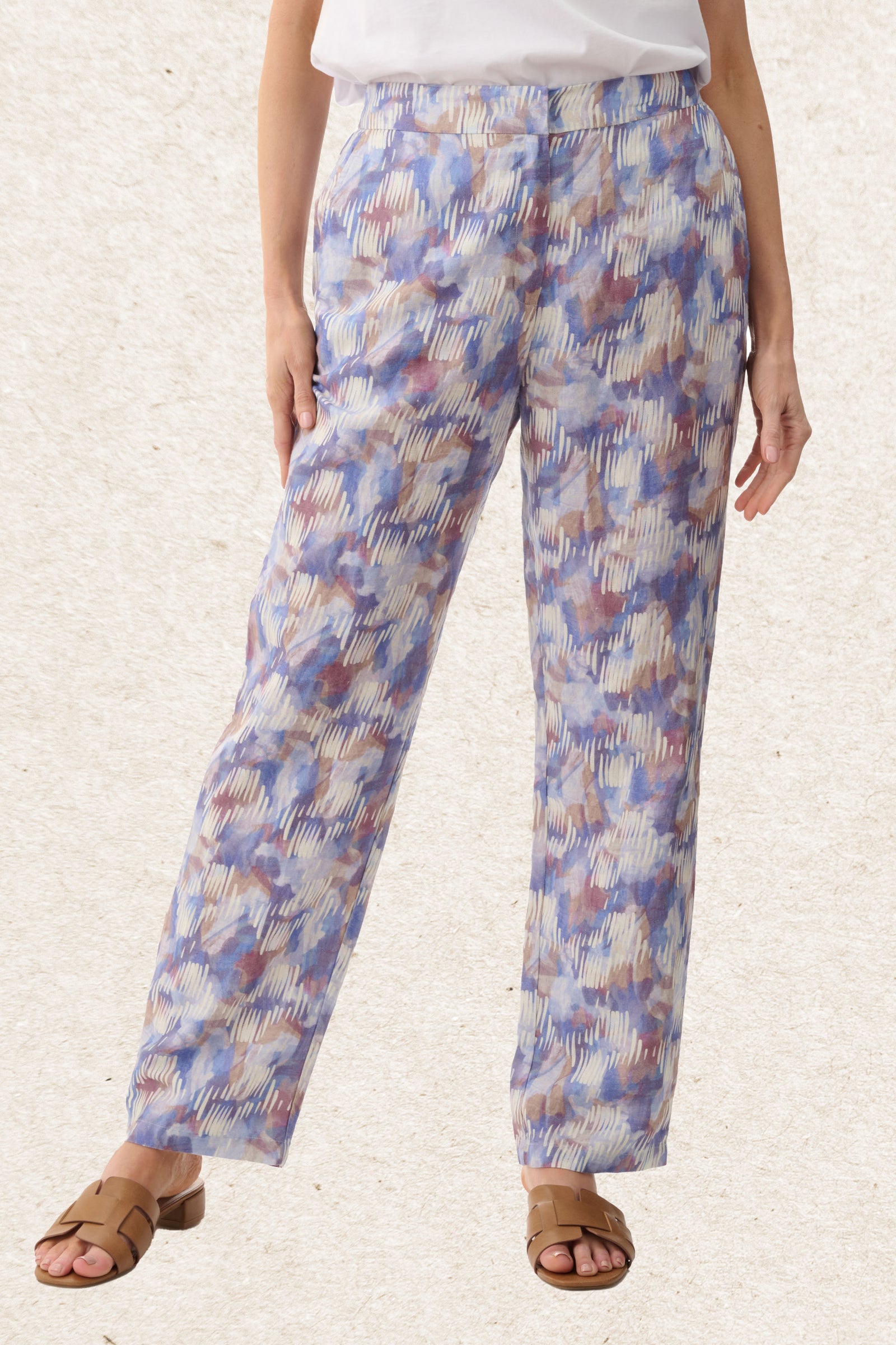 6NV87T - Thyme print pant