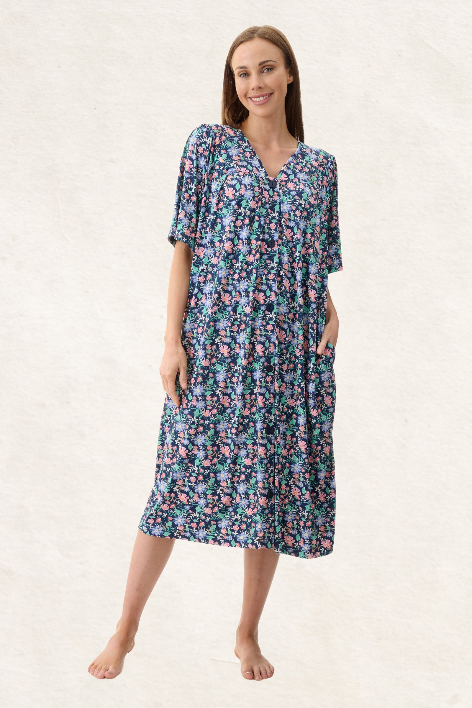 6PP09T - Tammy Button Brunchcoat