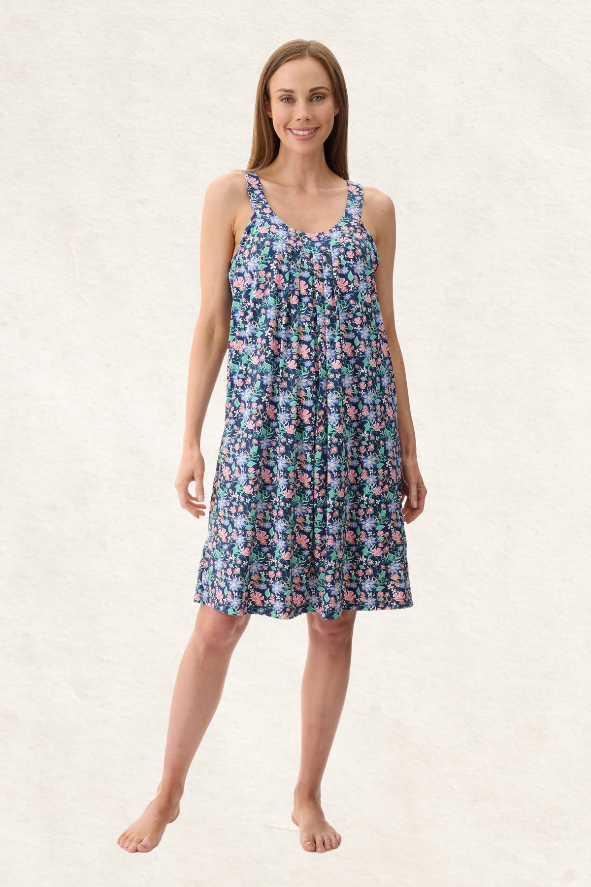 6PP11T - Tammy Sleeveless Short Nightie