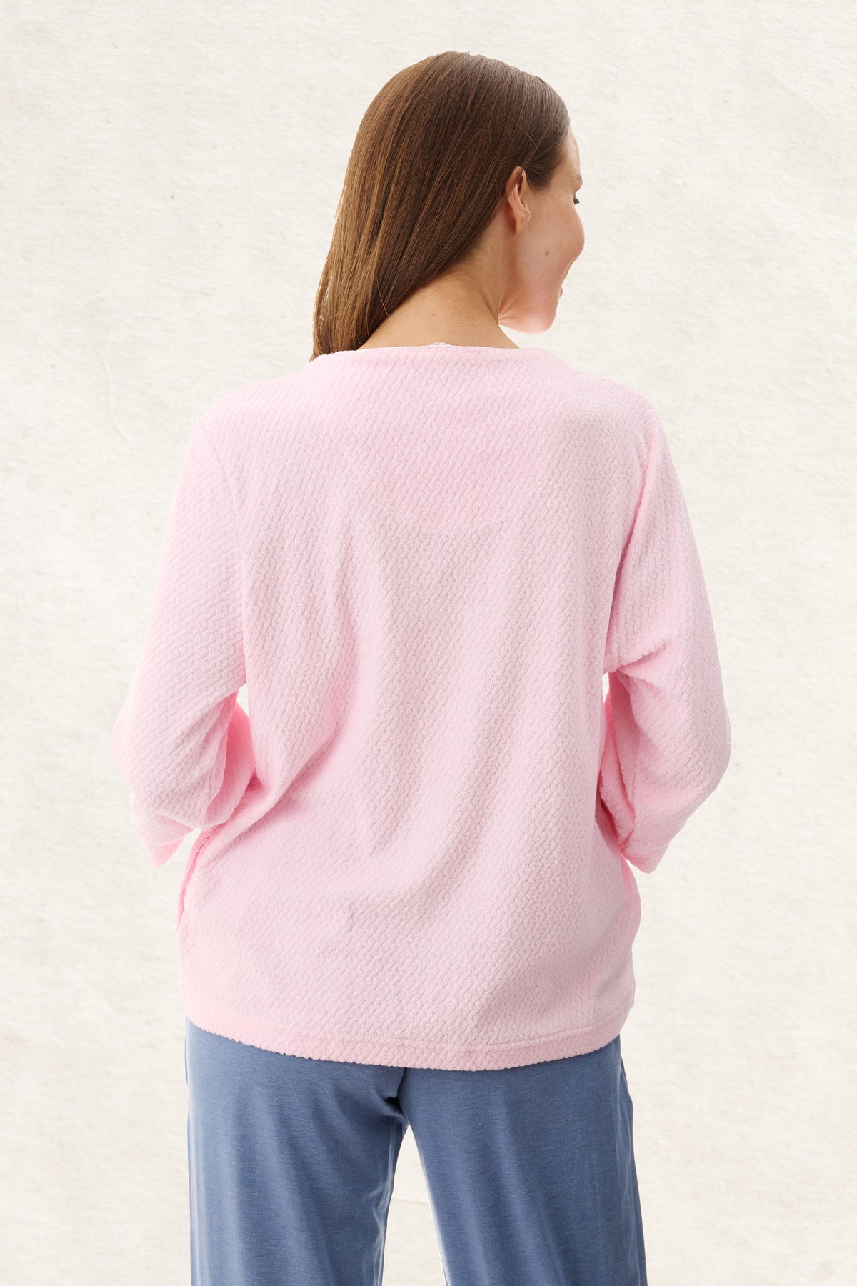 6TY98 - Jacquard Bedjacket