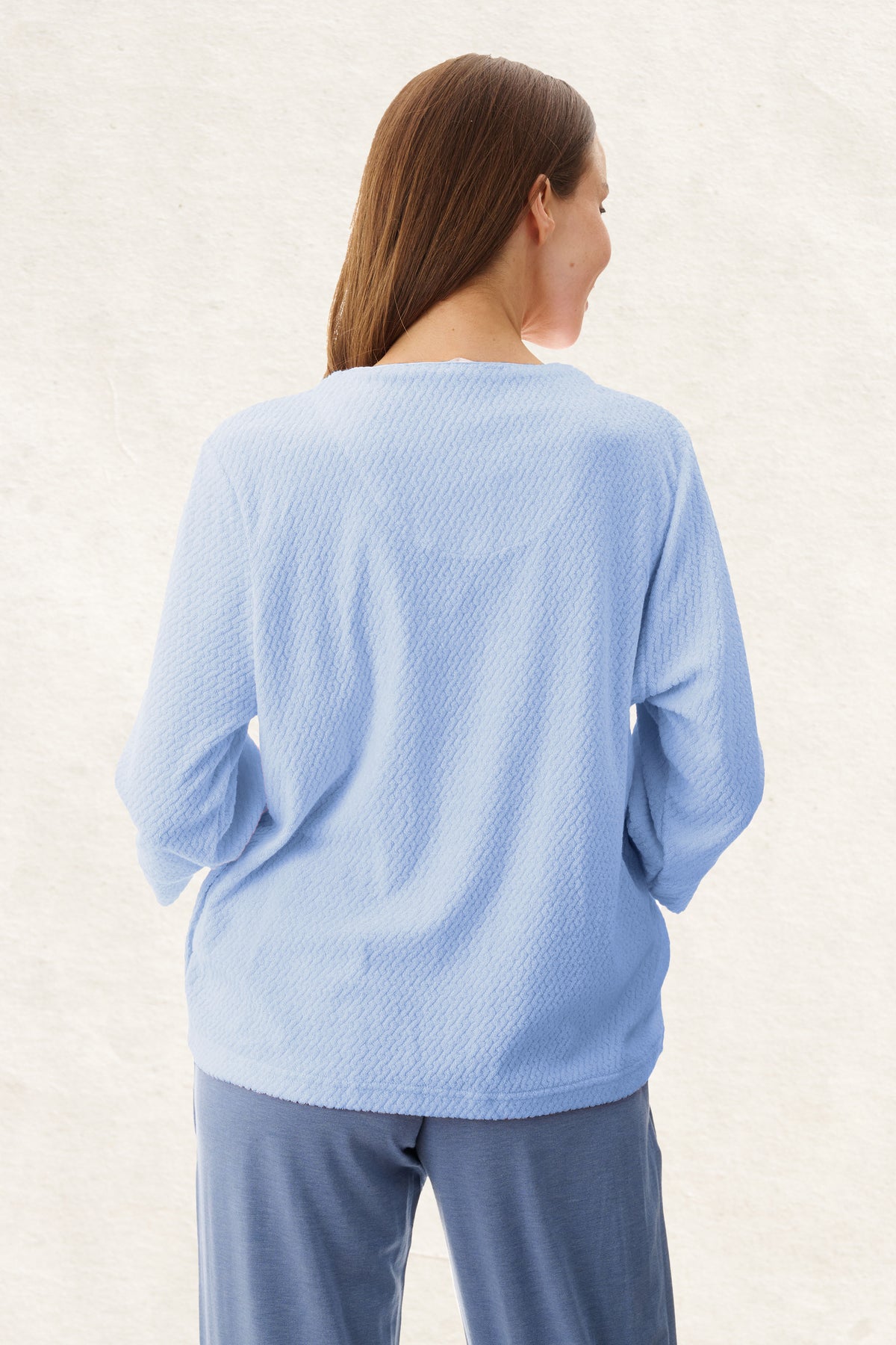 6TY98 - Jacquard Bedjacket