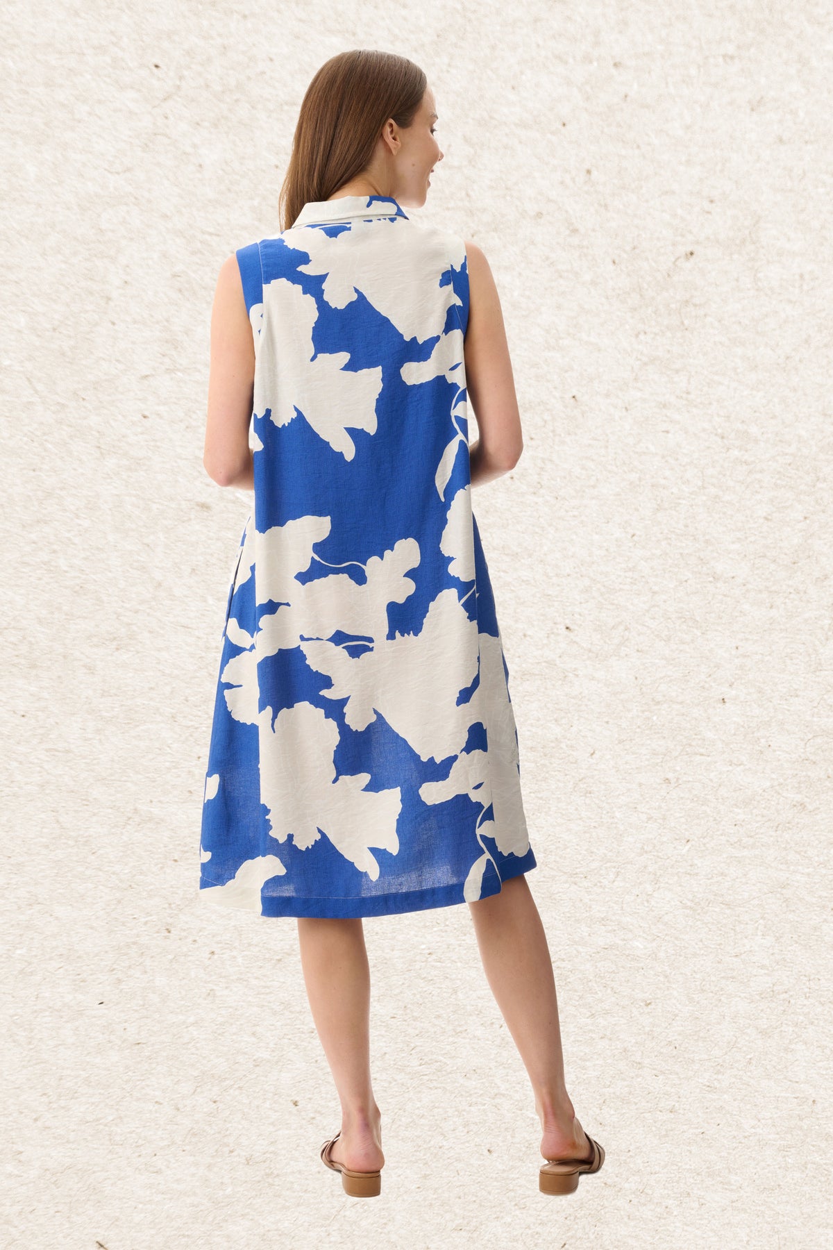 6WJ65A - Ash print dress