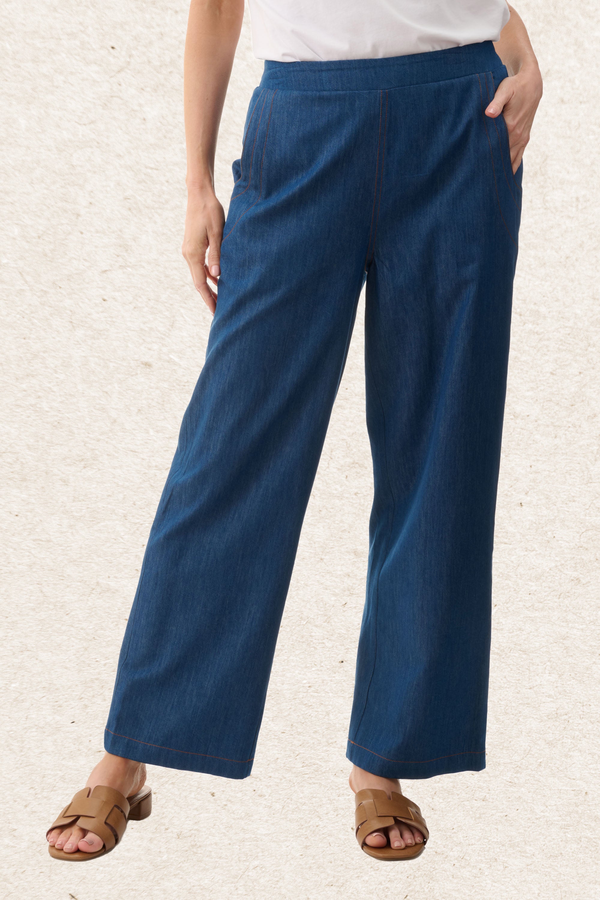 6WU11 - Denim pant