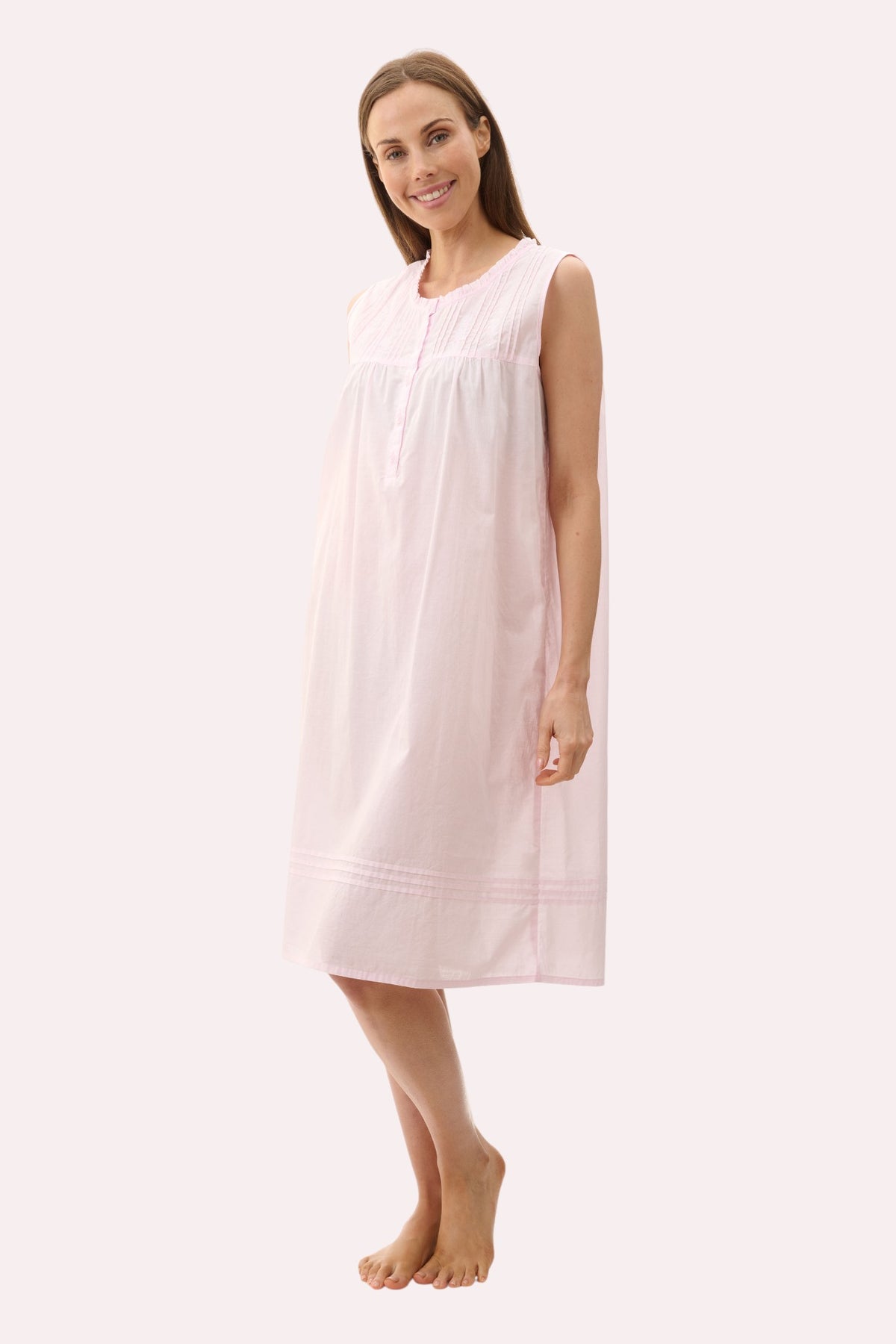 7AJ86 - Sleeveless short nightie