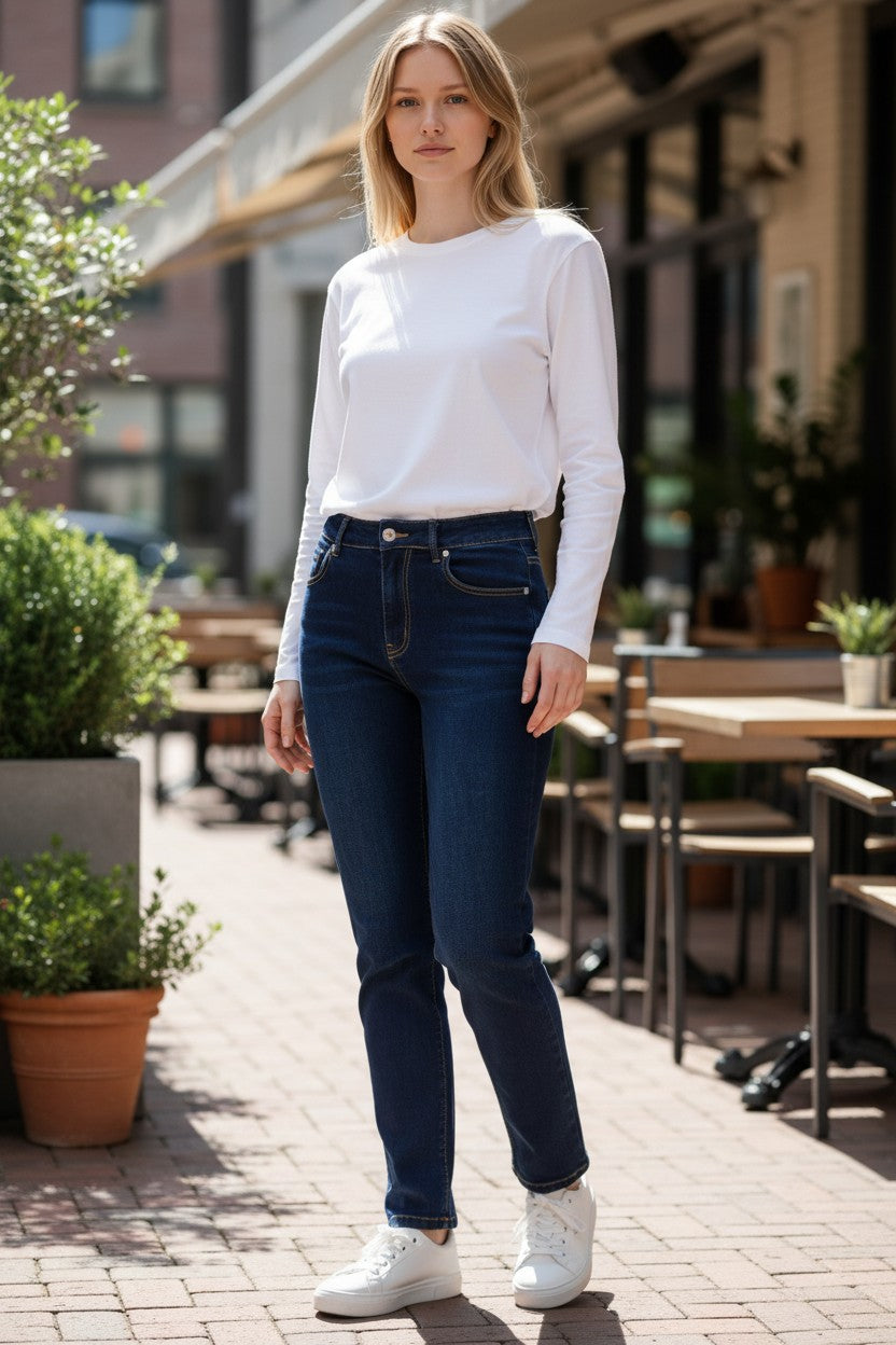 7DO110 - Straight leg jean