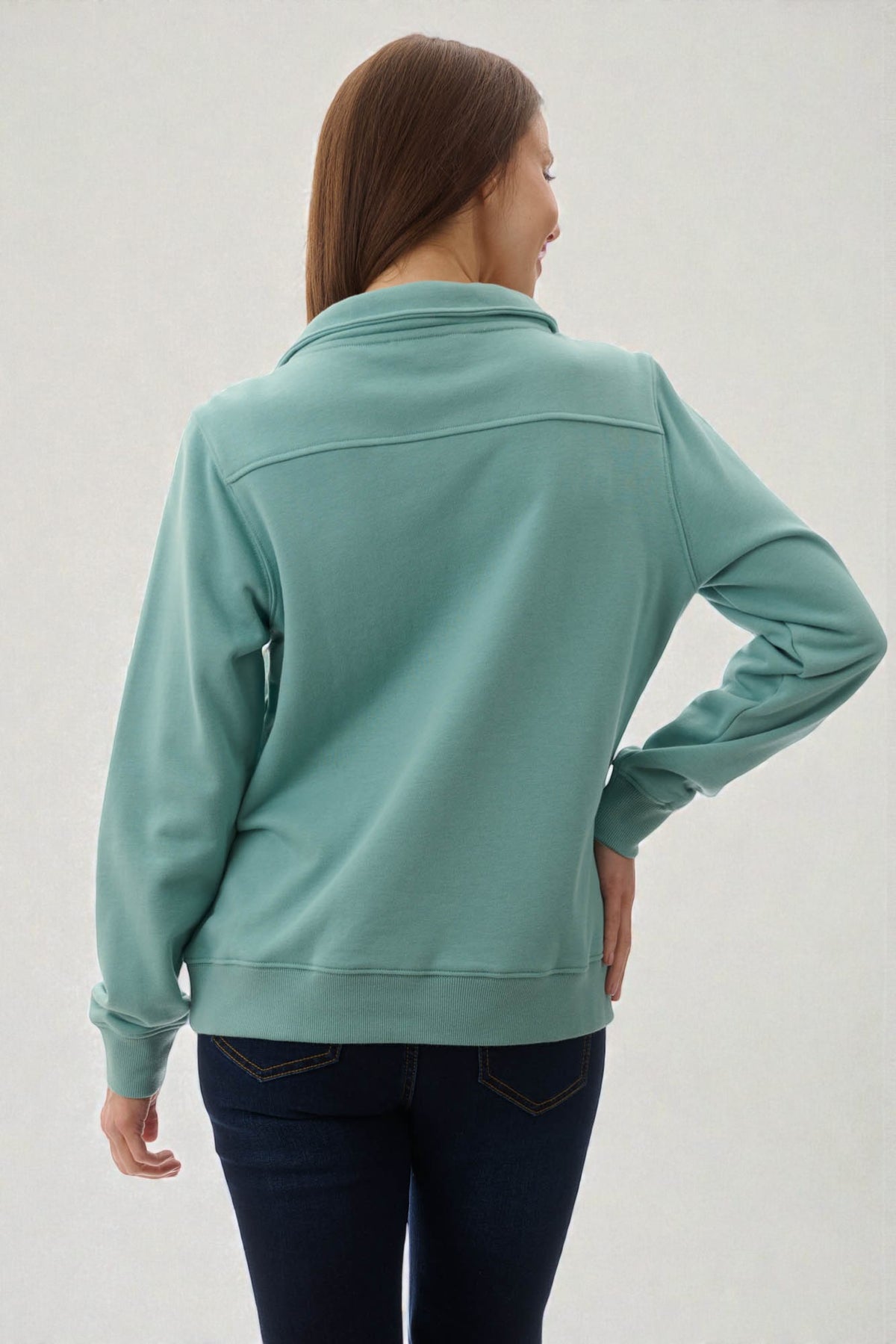Half zip jumper