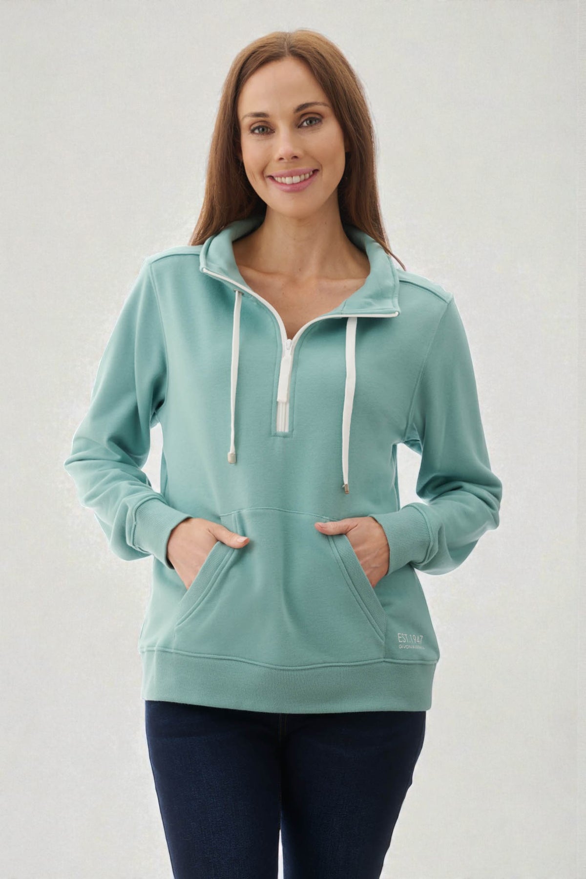 Half zip jumper