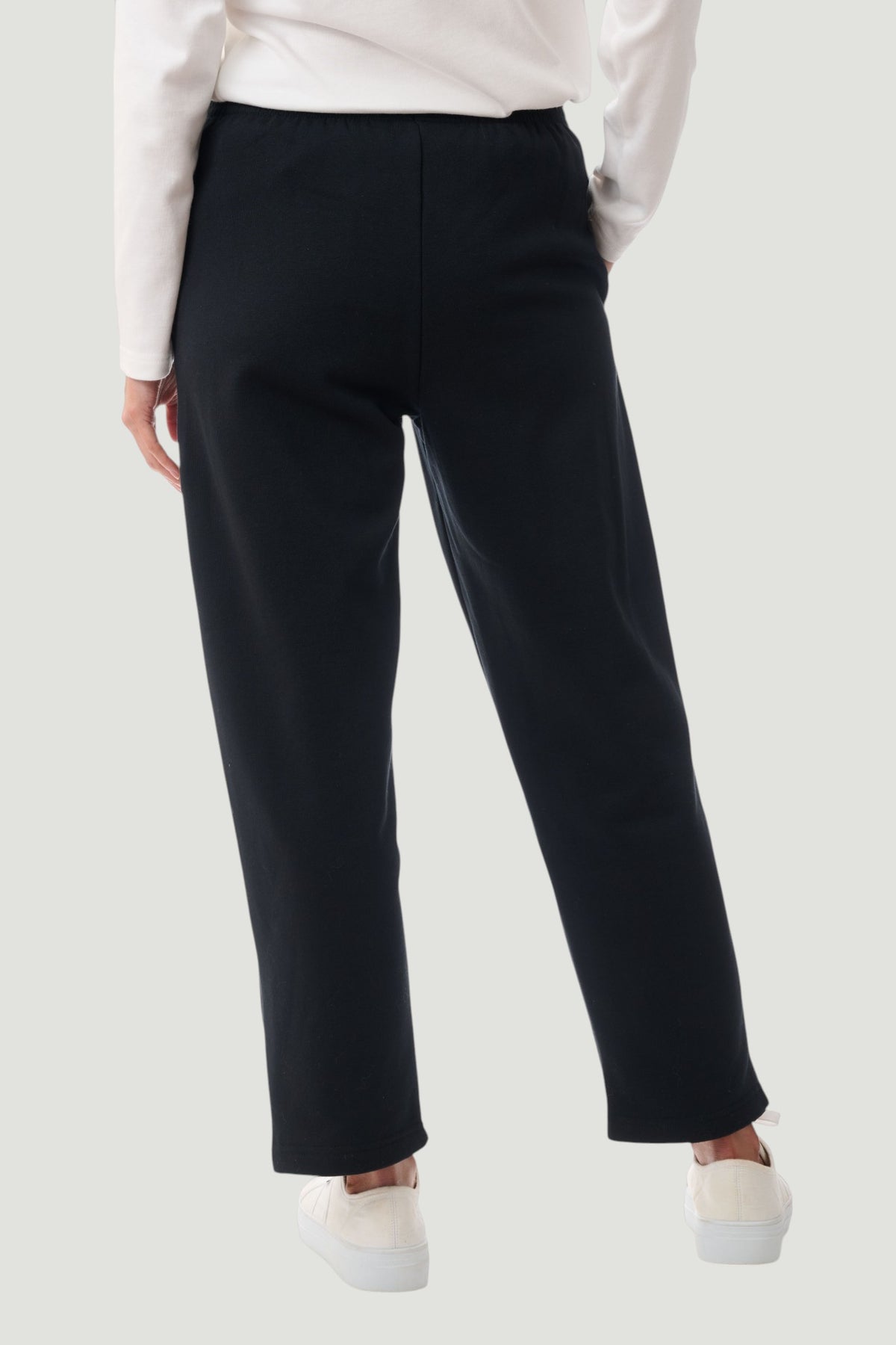 Fleece elastic waist short pant