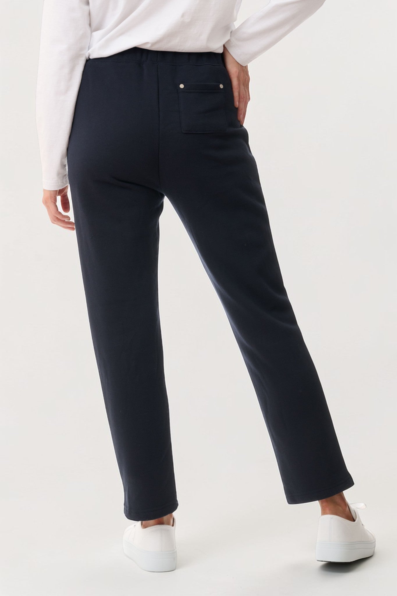 Fleece elastic waist short pant