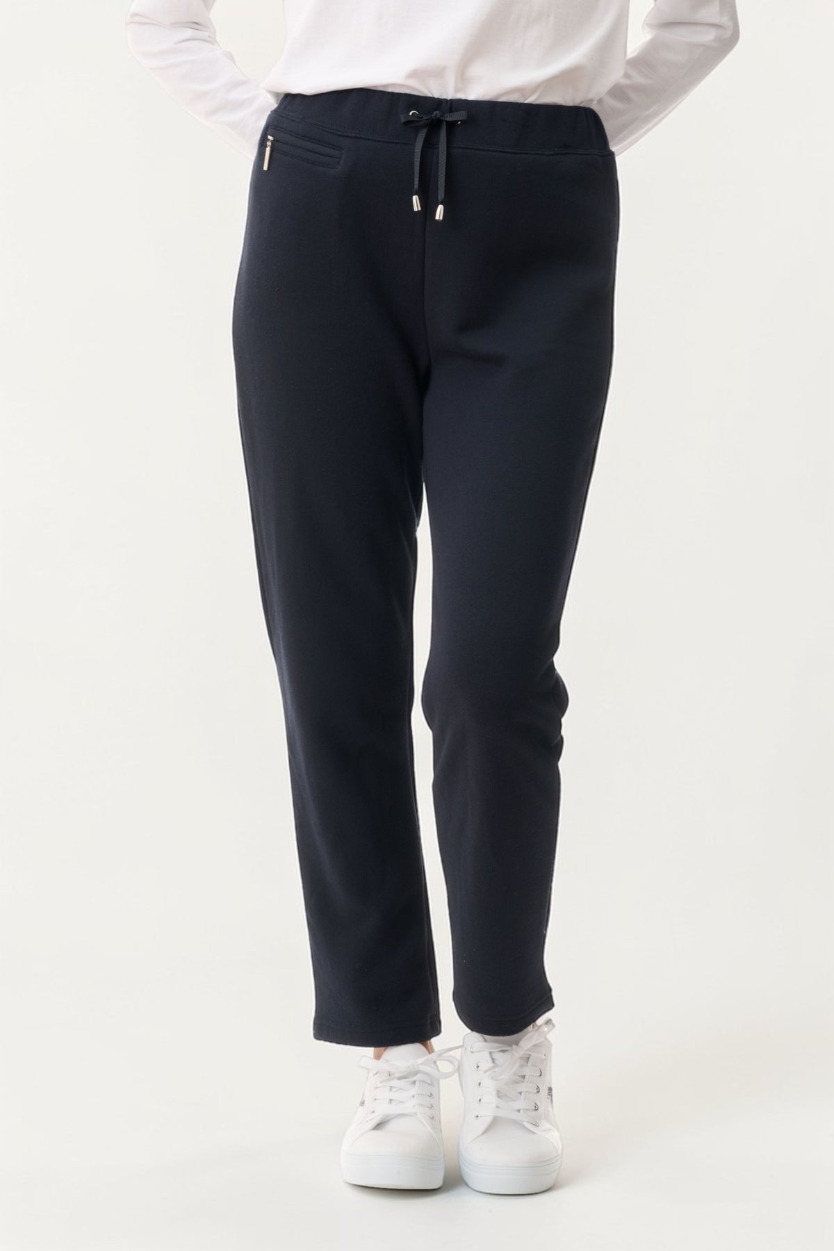 Fleece elastic waist short pant