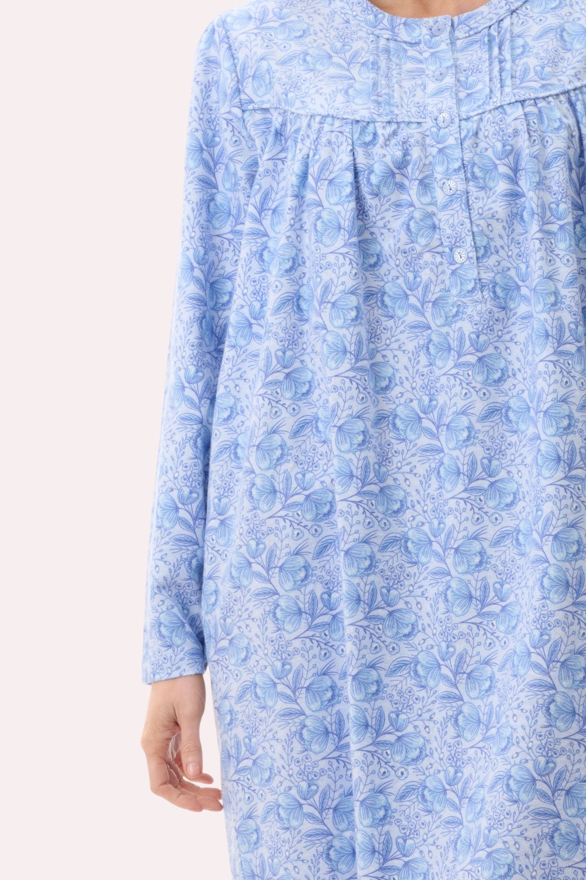 Kora Flannelette short nightie