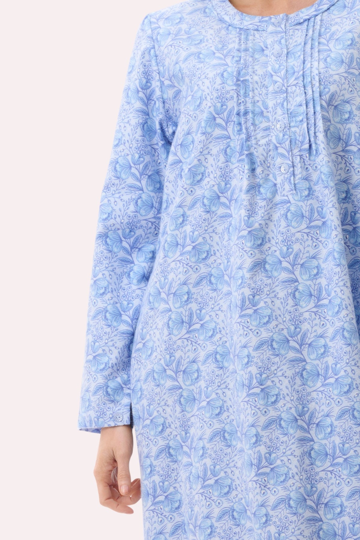 Kora Flannelette mid length nightie