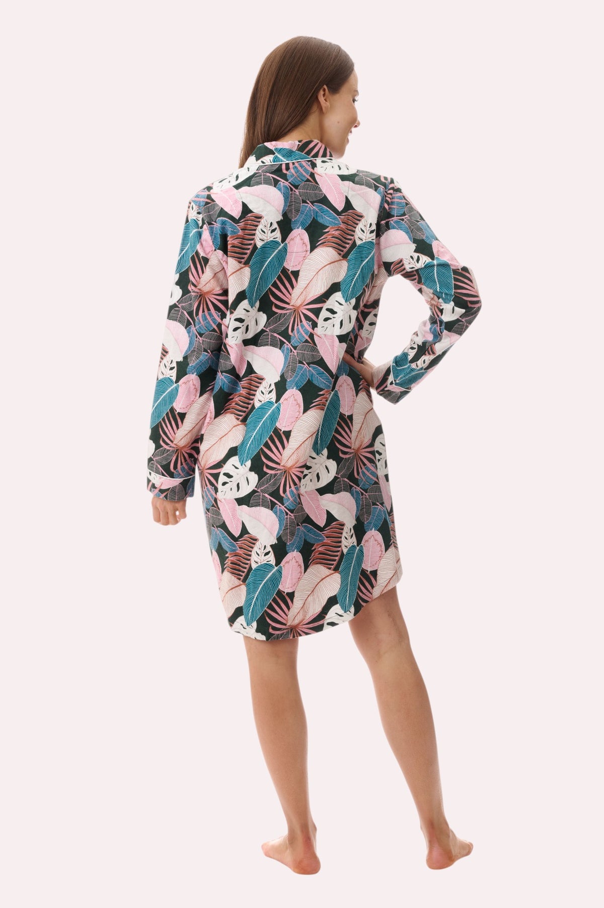 Lulu Flannelette short sleepshirt