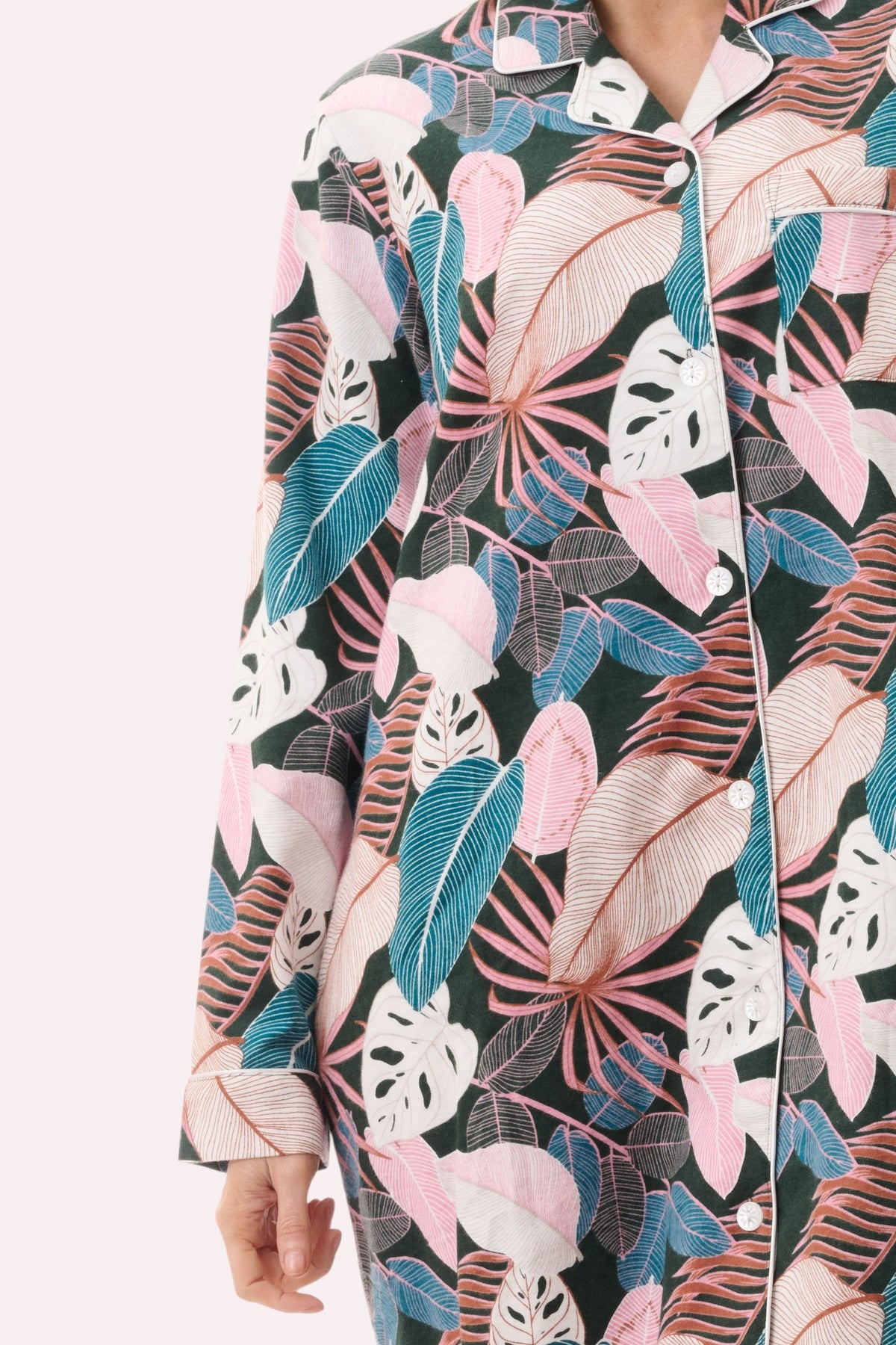 Lulu Flannelette short sleepshirt