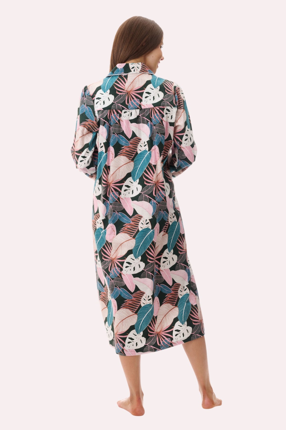 Lulu mid collared nightie