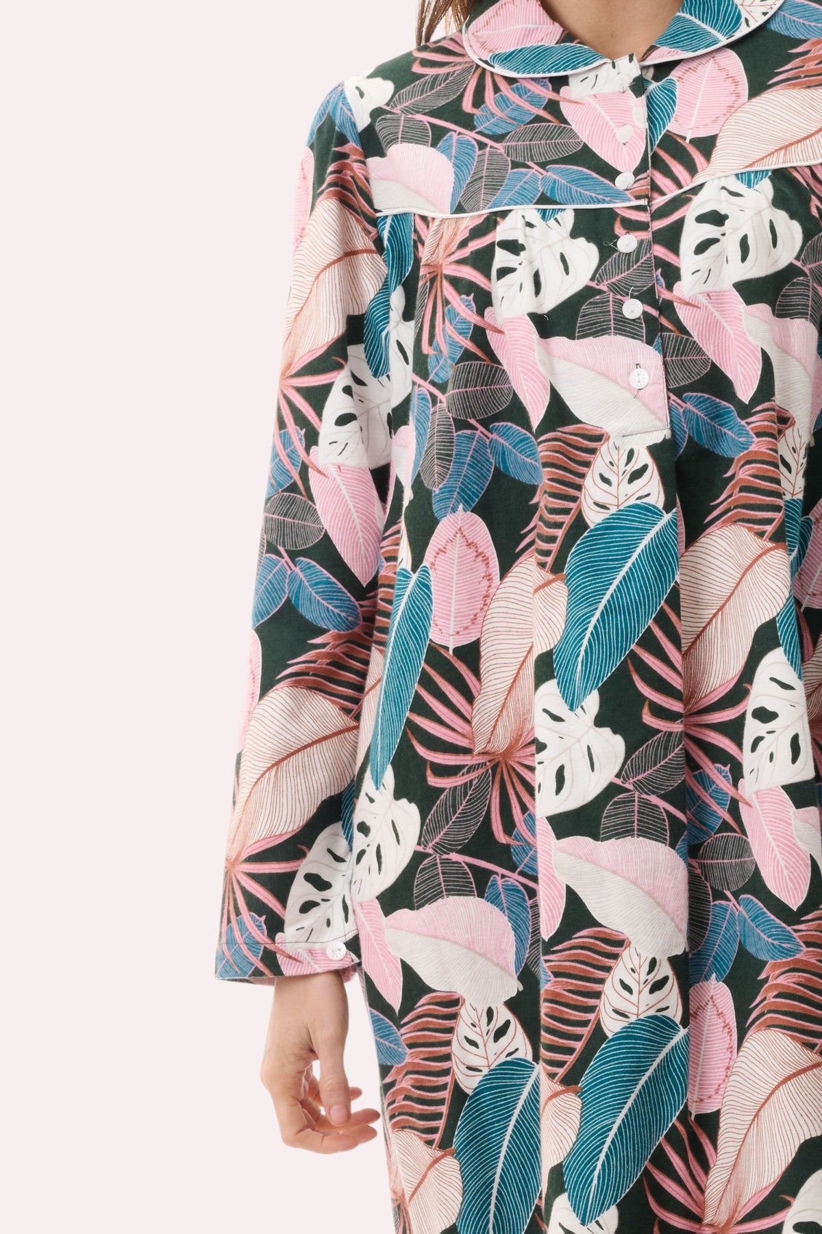 Lulu mid collared nightie