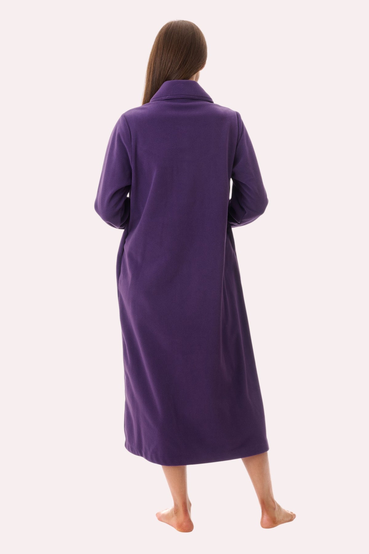Mid button gown