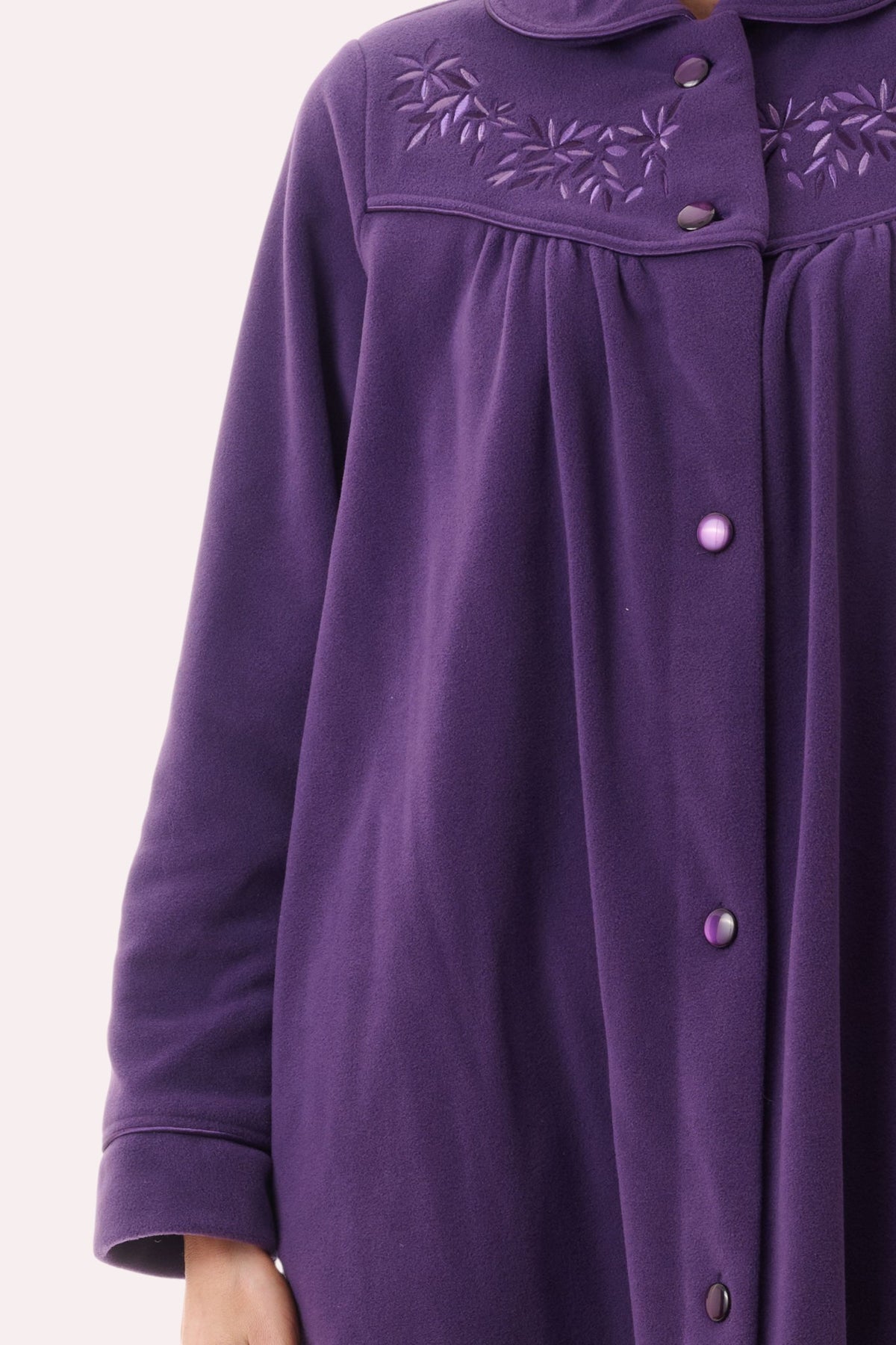 Mid button gown