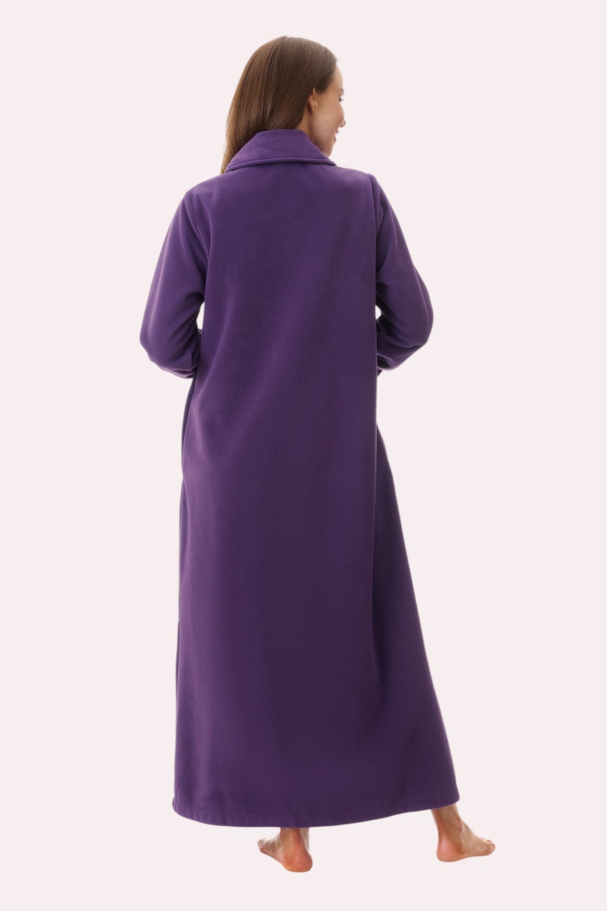 Long zip gown