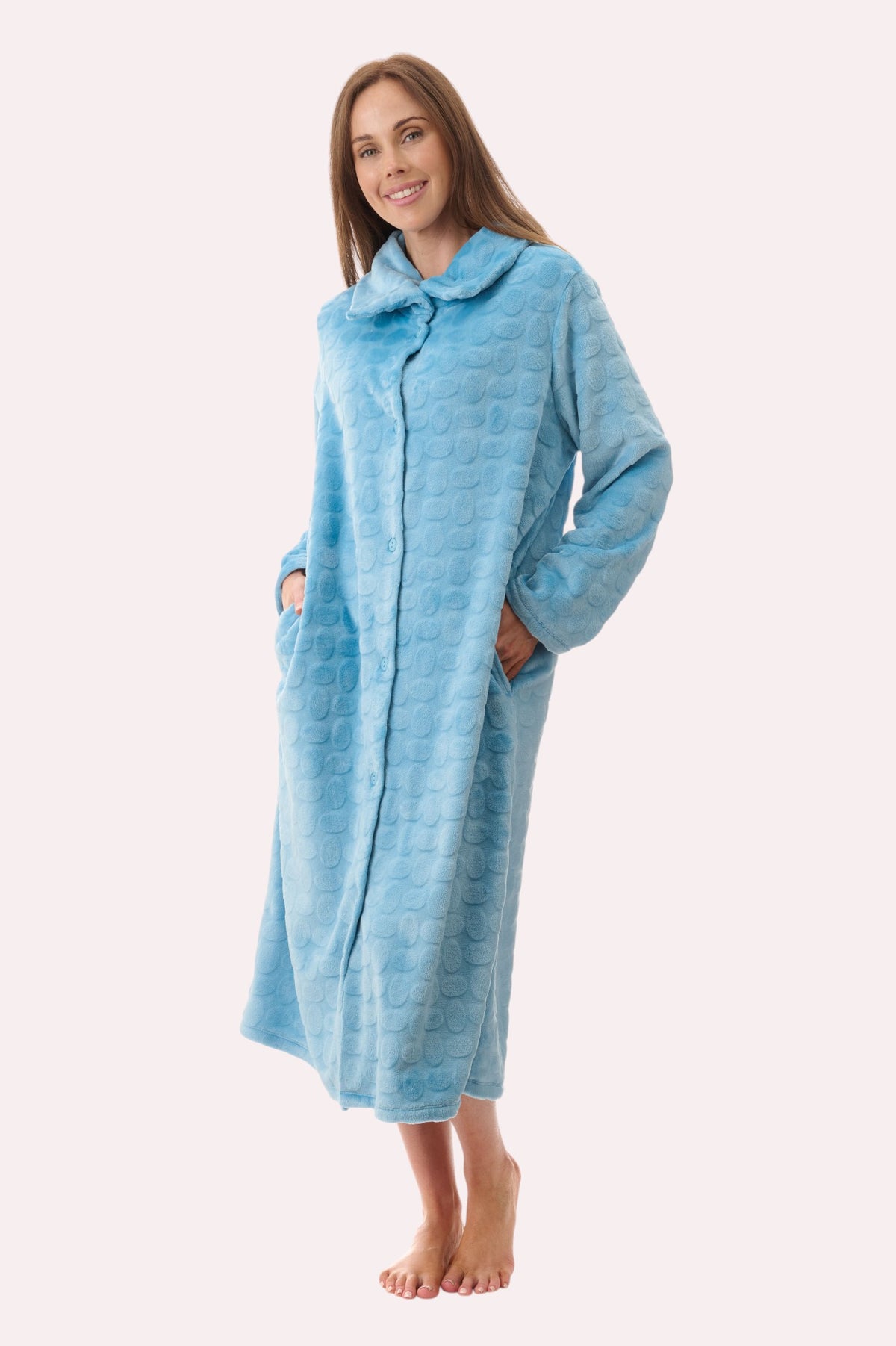 7GC95 - Mid button gown