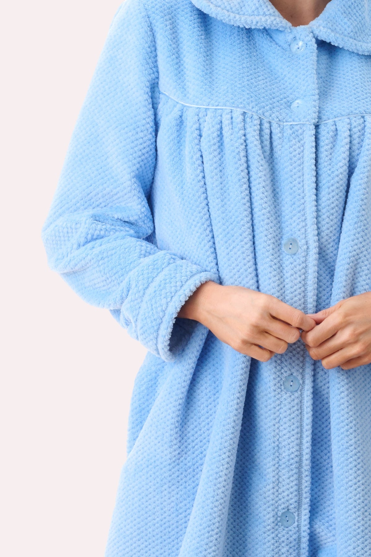 Mid button gown