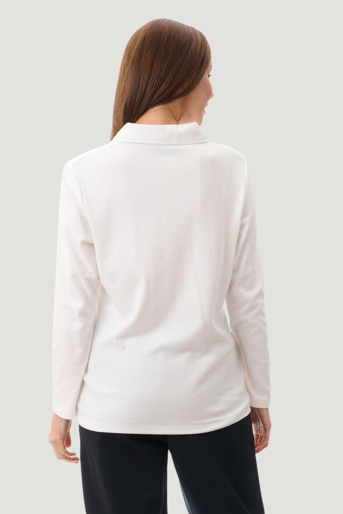 Long sleeve polo