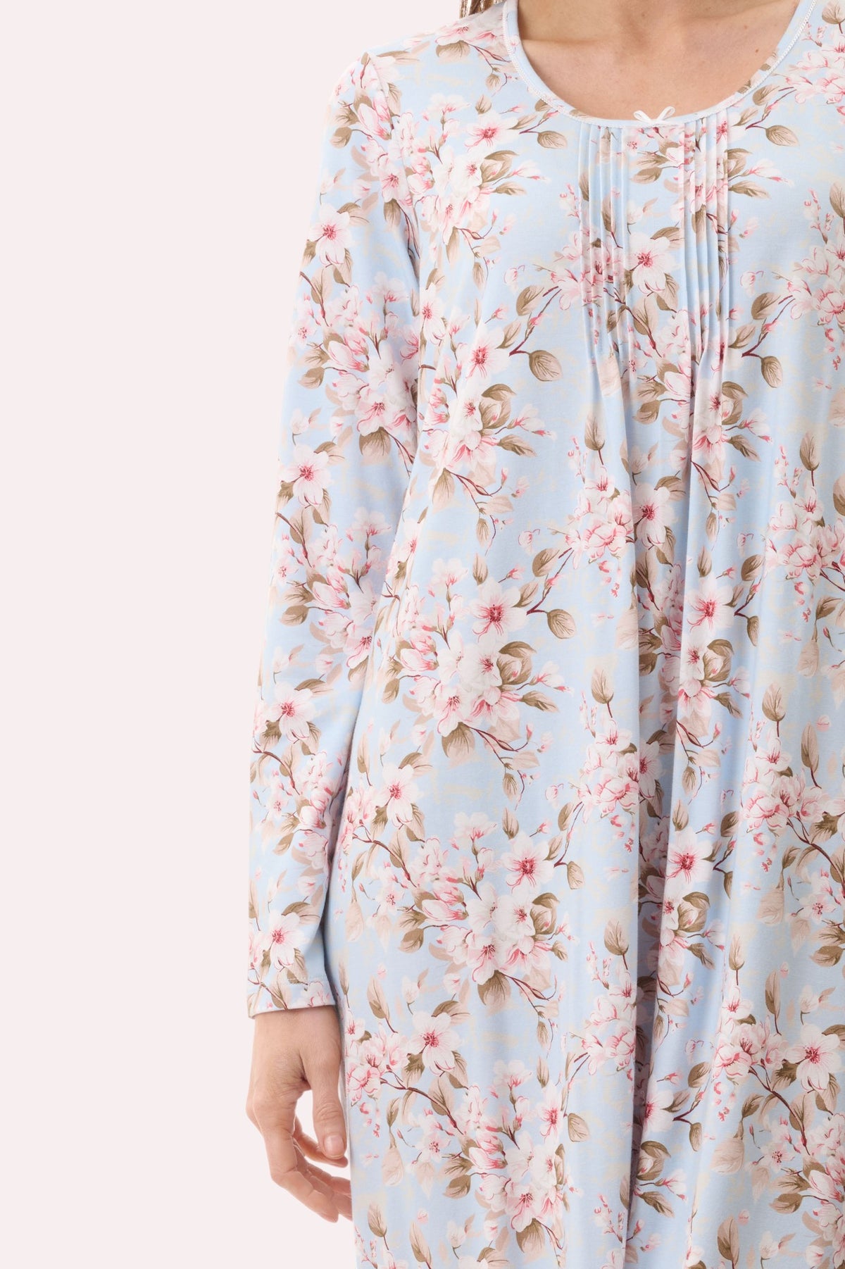 7LB19D - Demi short nightie